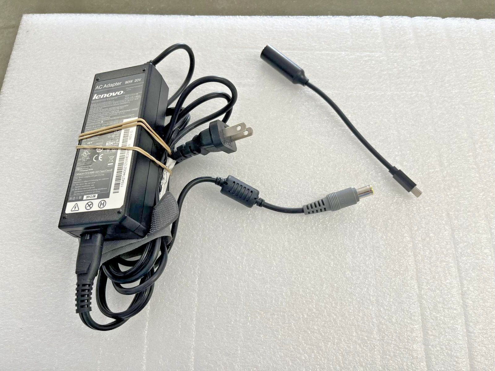 Lenovo 65W 90W Charger USB-C Power AC Adapter ThinkPad T14 T14s T490s T15 Laptop