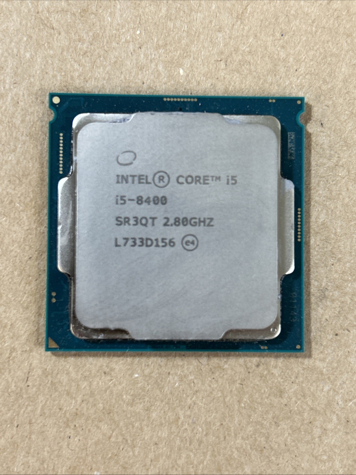 Intel Core i5-8400 SR3QT 8th Gen 6-Core 2.8GHz 4.0GHz Turbo LGA1151 CPU