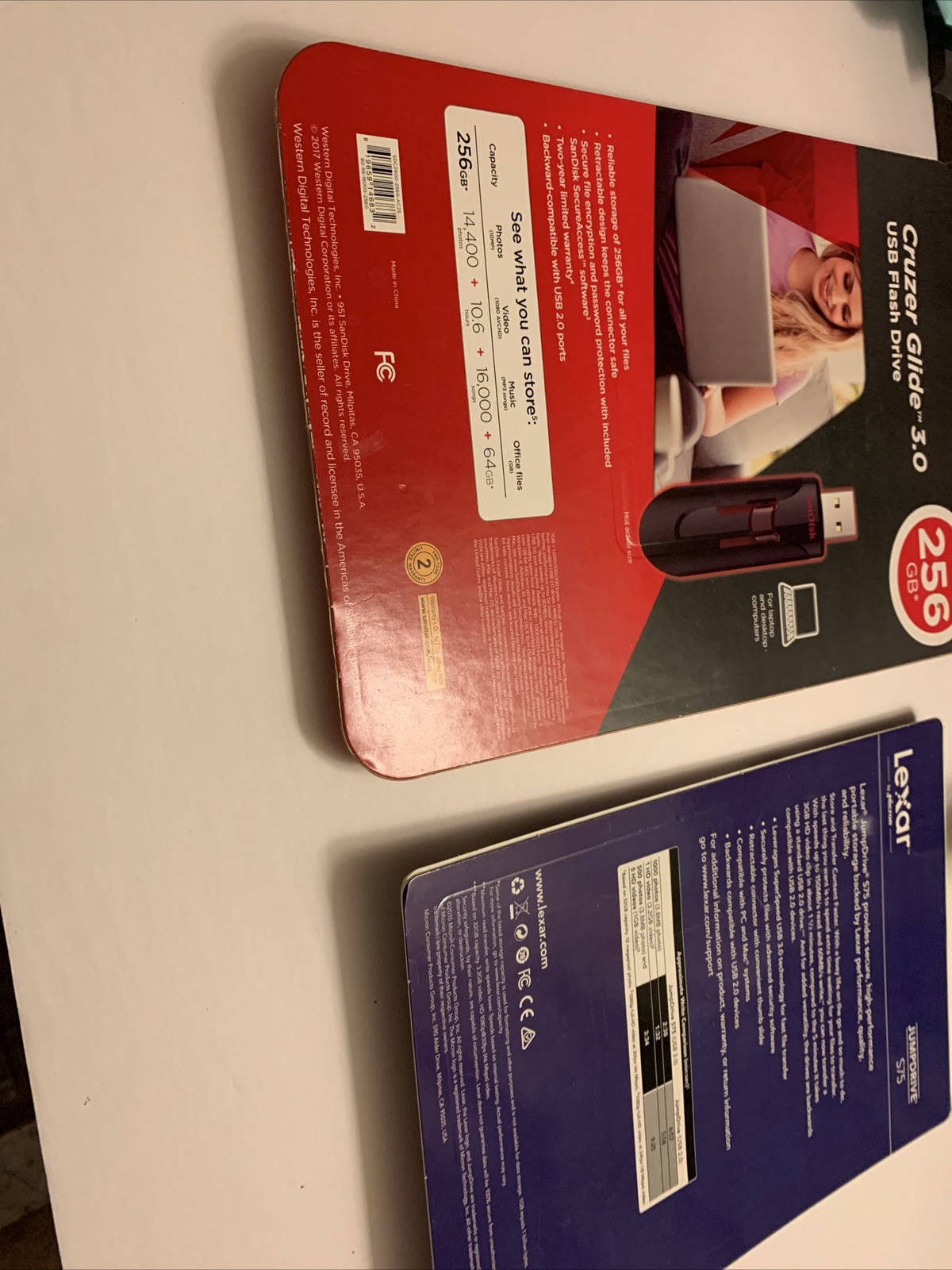 SanDisk Cruzer Glide 3.0 USB Flash Drive 256GB