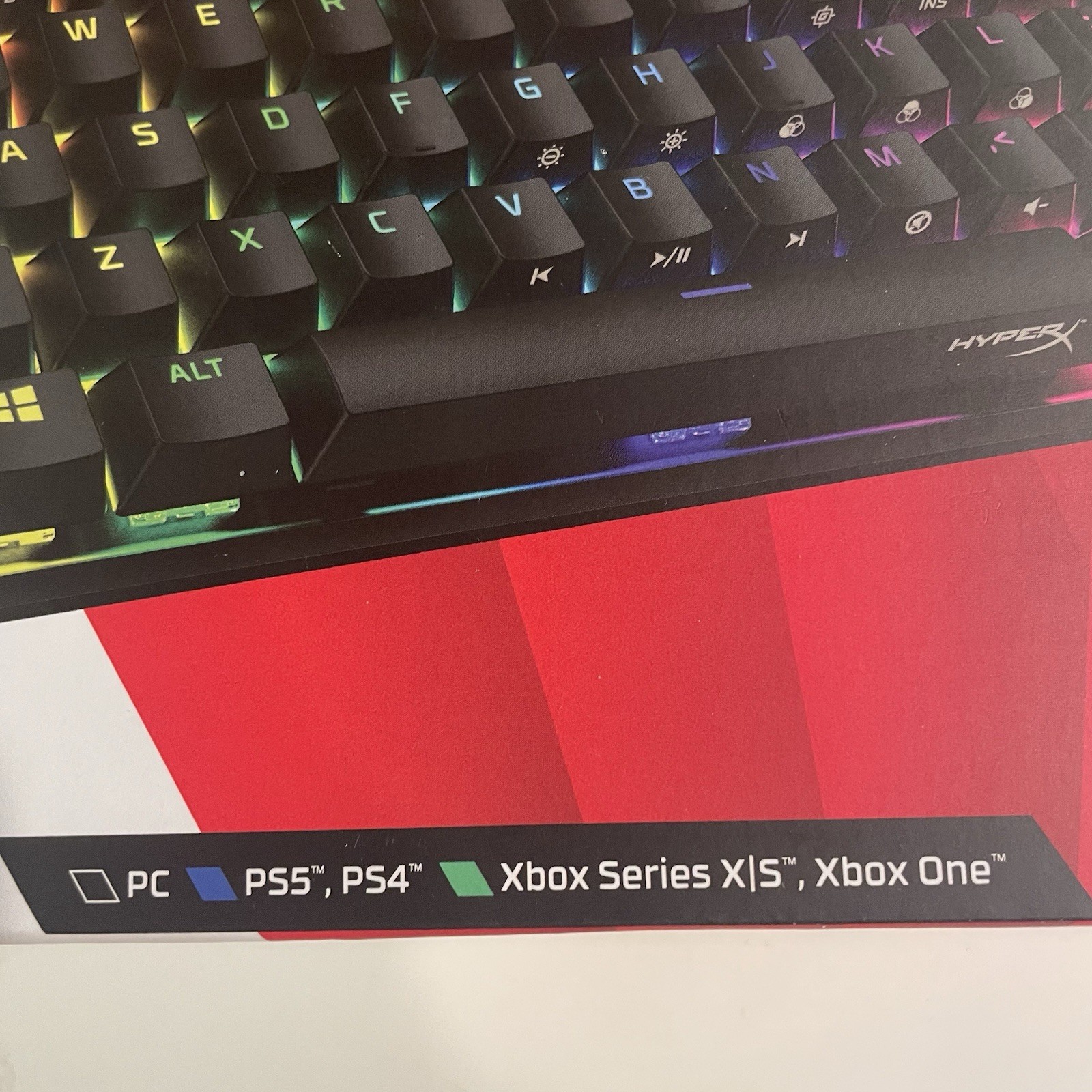 HyperX Alloy Origins 60 Mechanical Gaming Keyboard Red Linear Wired RGB