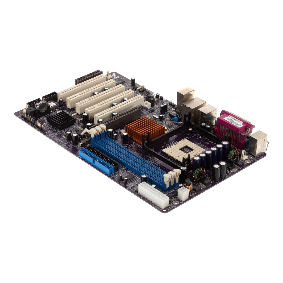 ECS L4S8A2 V1.0 ATX Socket 478 DDR1 SDRAM Mainboard w/ On-Board Audio