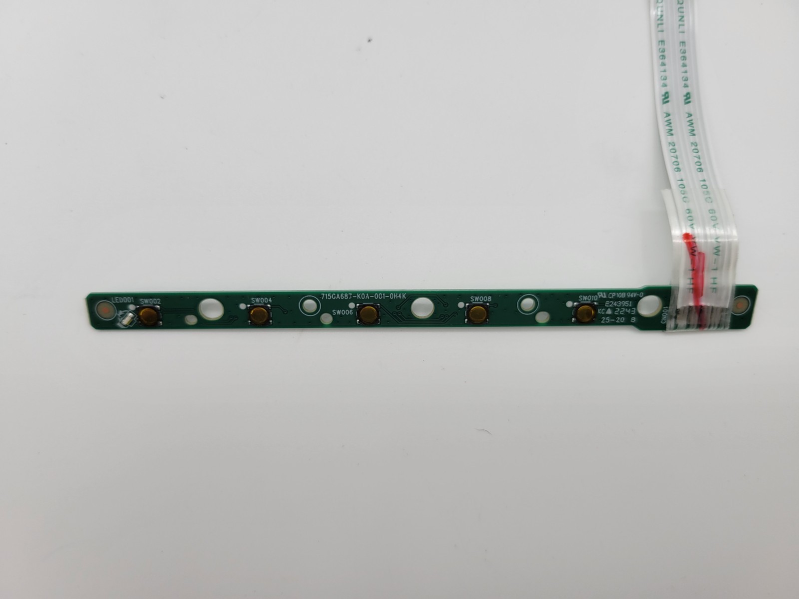 Button Control Panel For Dell S3221QS 32 Inch Curved, 715GA687-K0A-001-0H4K
