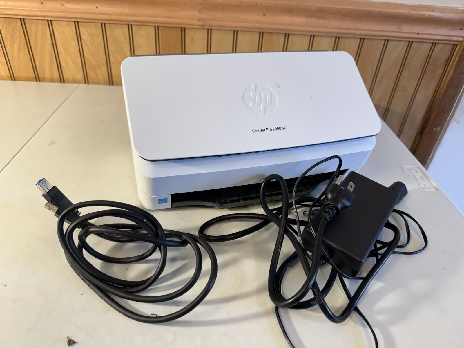 HP ScanJet Pro 2000 S2 Sheetfed Desktop Duplex Document Scanner w/AC Adapter