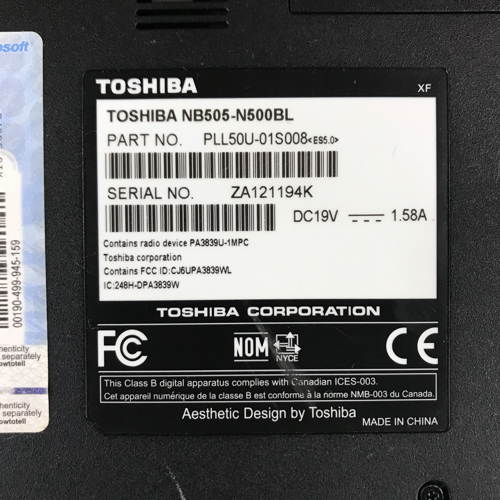 Toshiba NB505 Retro Gaming Laptop Intel Atom 1.66GHz 1GB RAM (Windows 7 32-Bit)