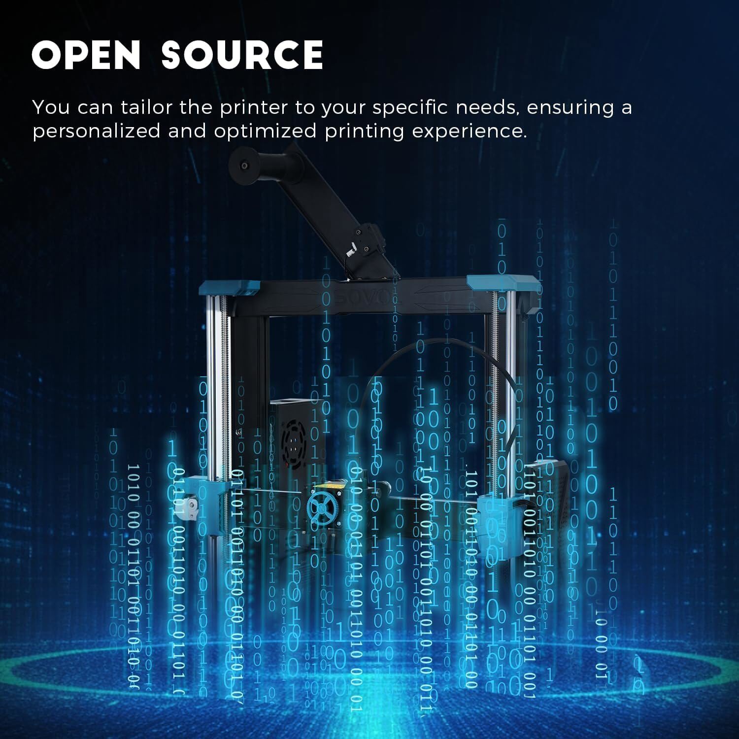 Sovol SV06 ACE 3D Printer Open Source Fully Auto Leveling 8.66×8.66×9.84in