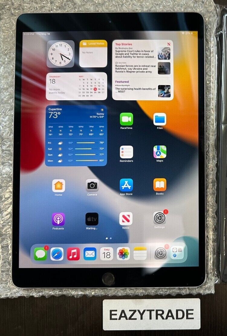 Apple iPad Pro 10.5 Wi-Fi | 64GB 256GB 512GB I Gray Silver Gold | Grade C