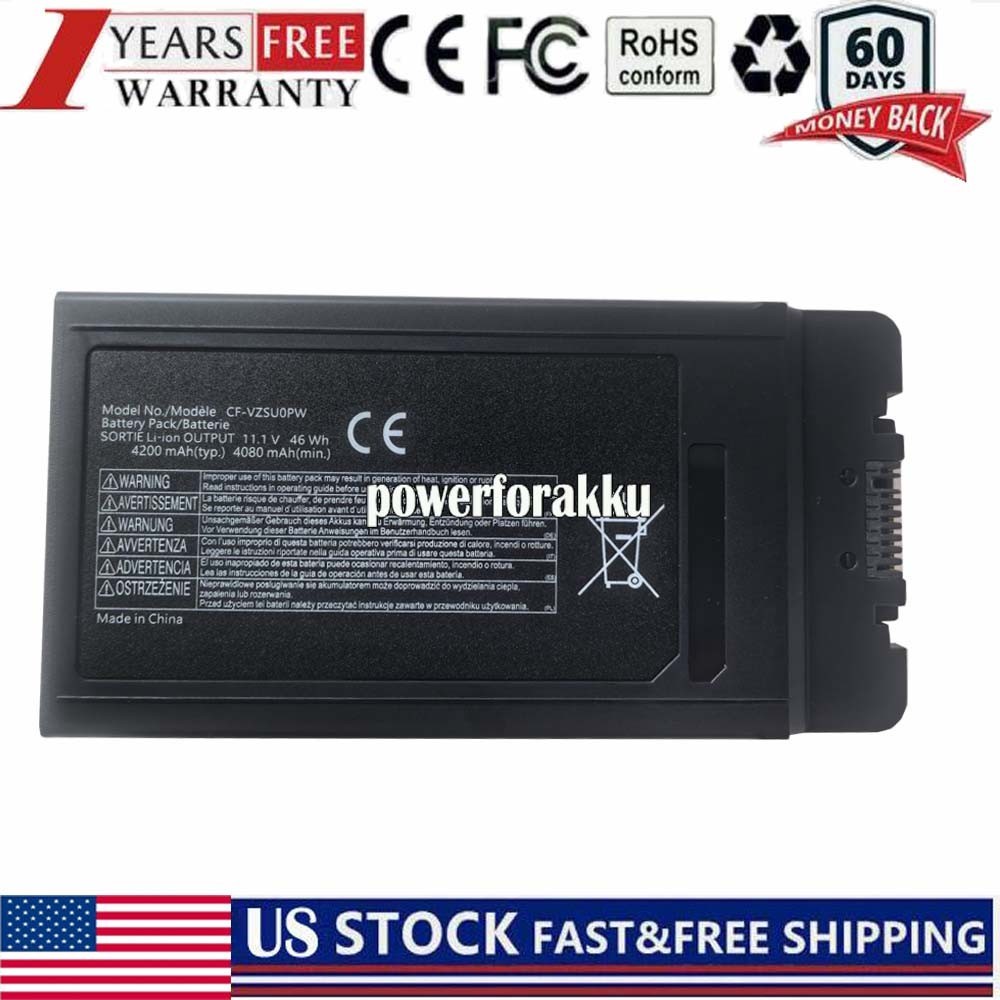 Battery For Panasonic CF54 CF-54 Mk1 CF-VZSU0PJS,CF-VZSU0PK,CF-VZSU0PR,VZSU0PW