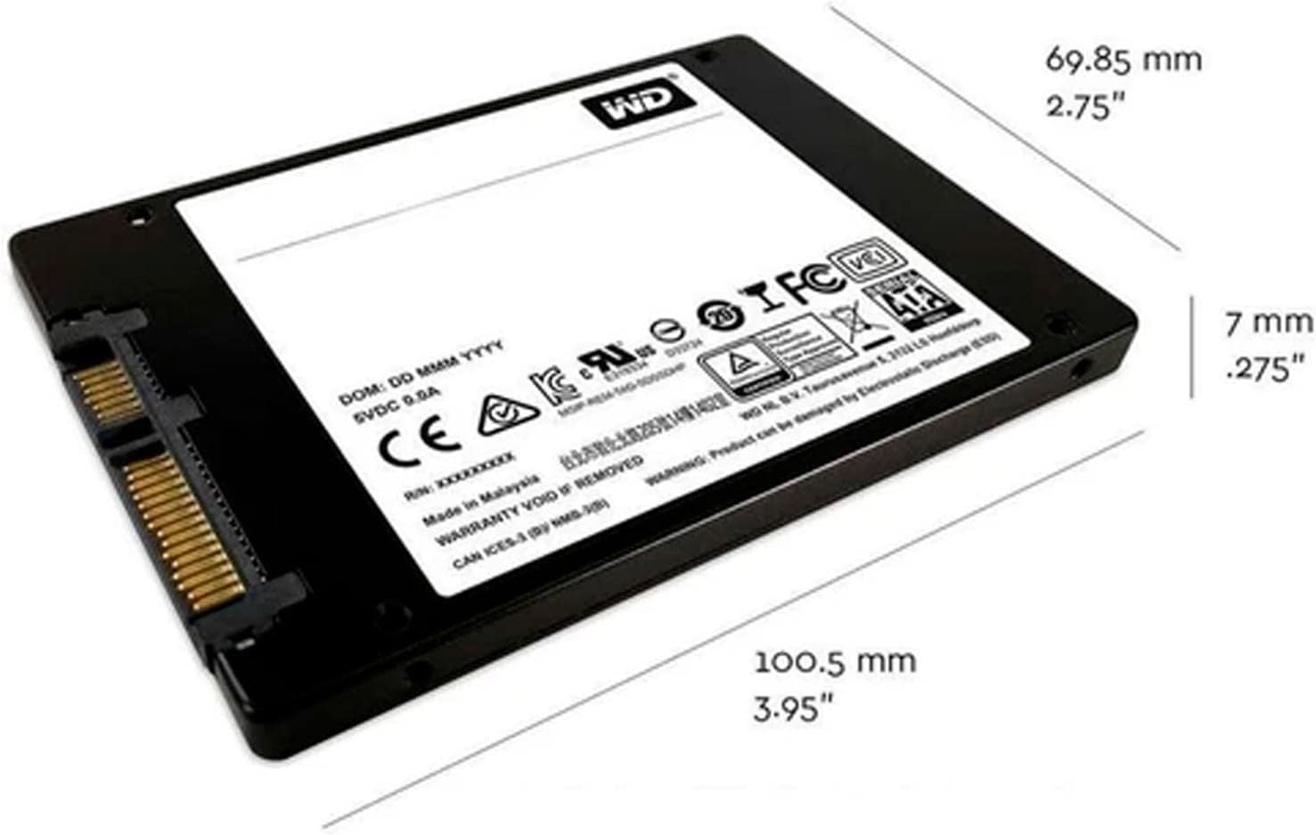 120GB WD Green SATA III SSD – Turbocharge Your PC with Up to 550 MB/s Speed