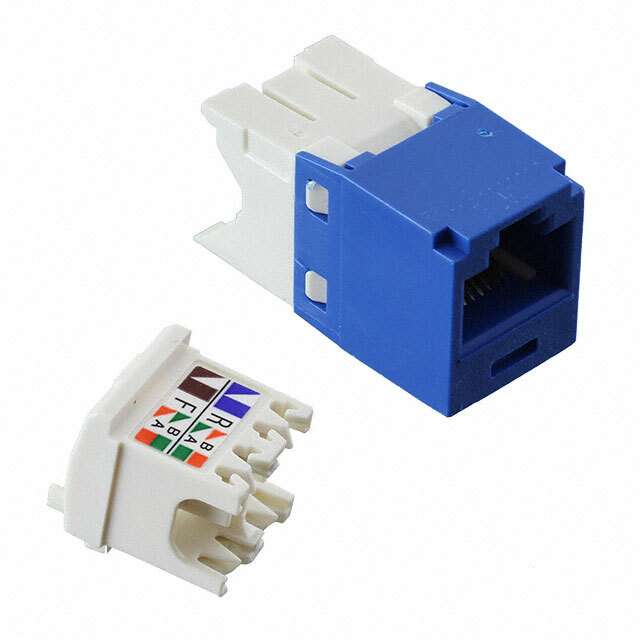 Panduit CJ688TGBU Mini-Com® TX6™ PLUS TG Style UTP Jack Module, Blue Qty 24