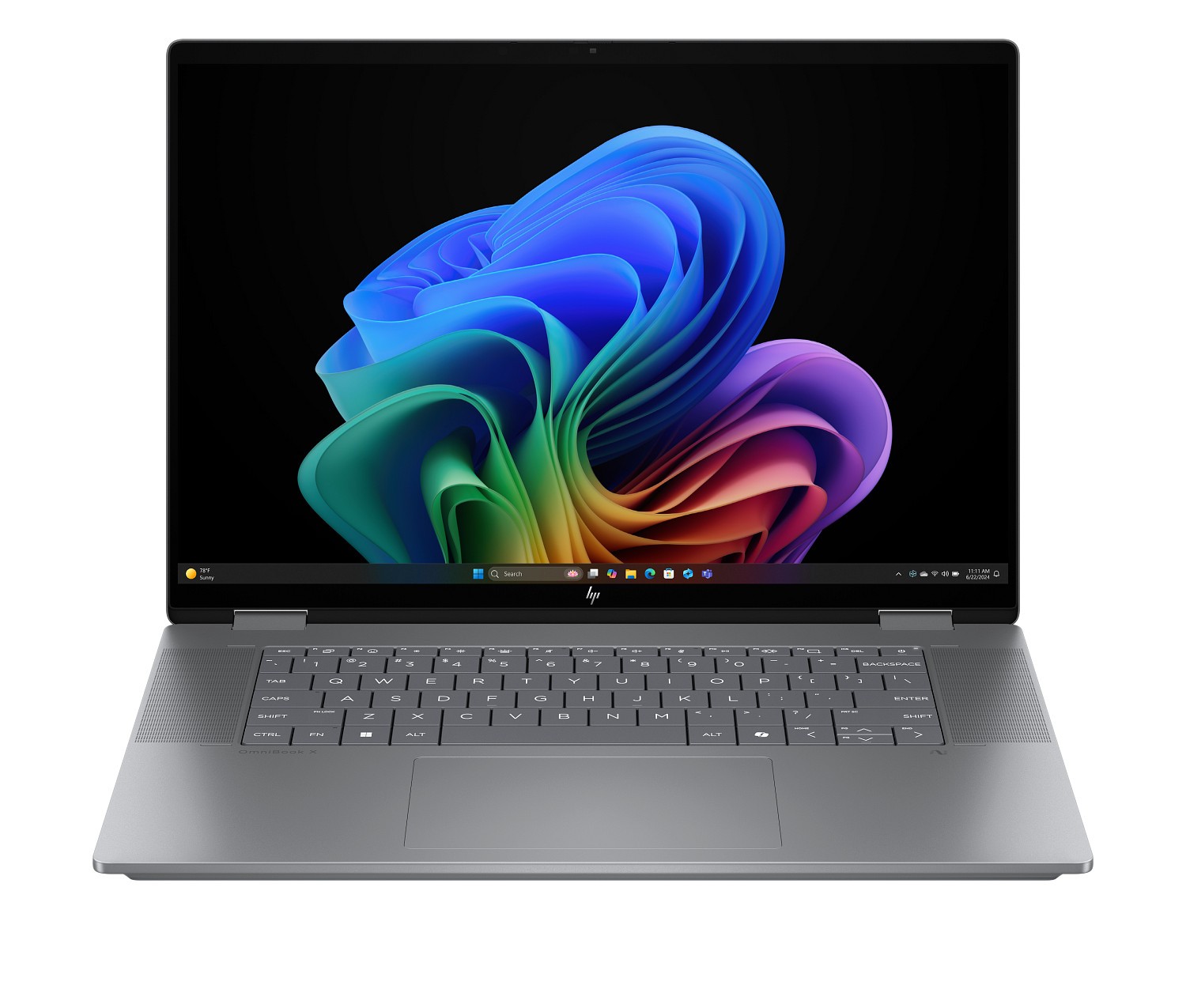 HP OmniBook X Laptop Computer 16″ 2K Touch Screen AMD Ryzen AI 7 16 GB
