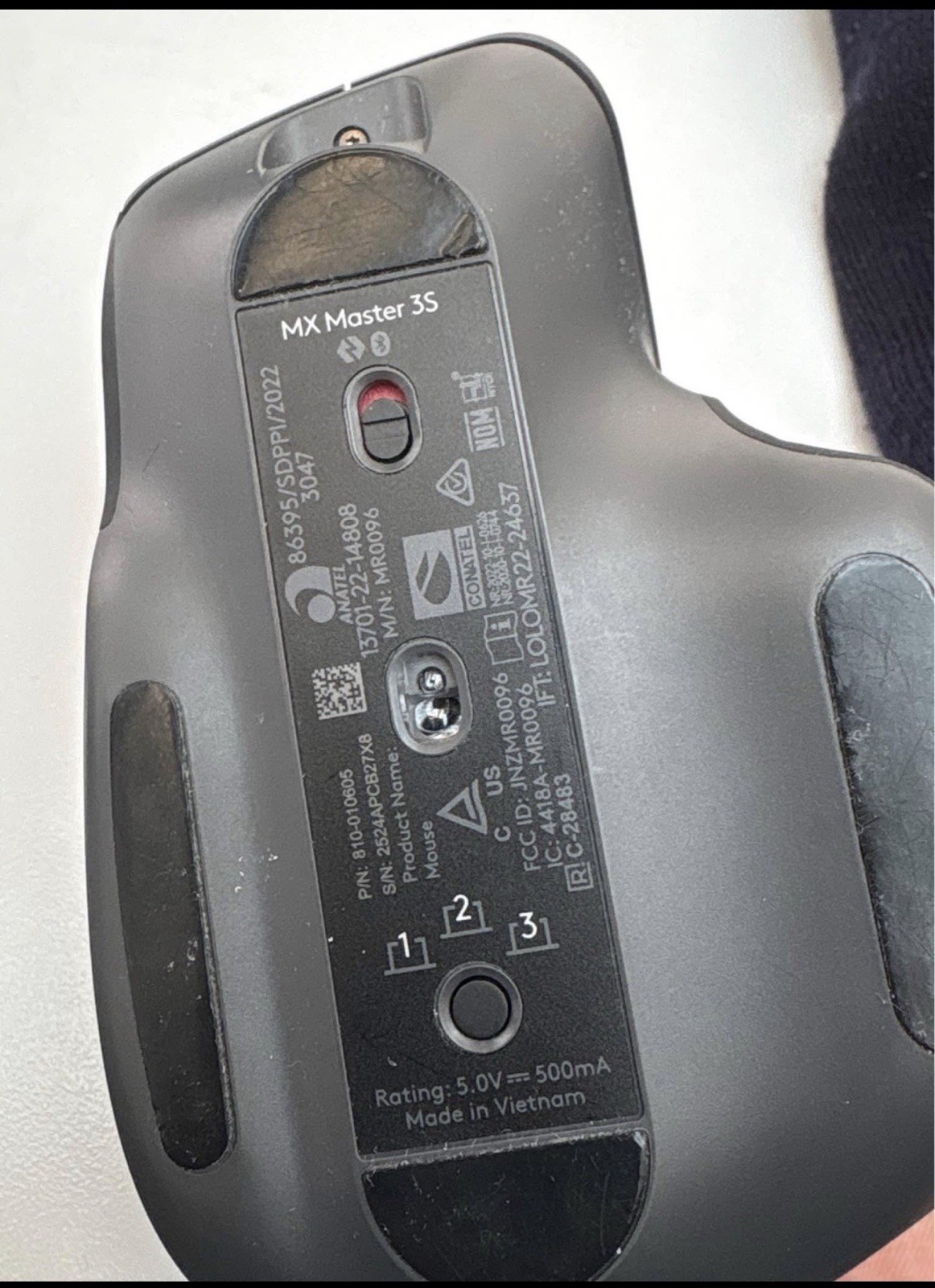 Logitech – MX Master 3S Bluetooth Edition Performance Wireless Optical Mouse