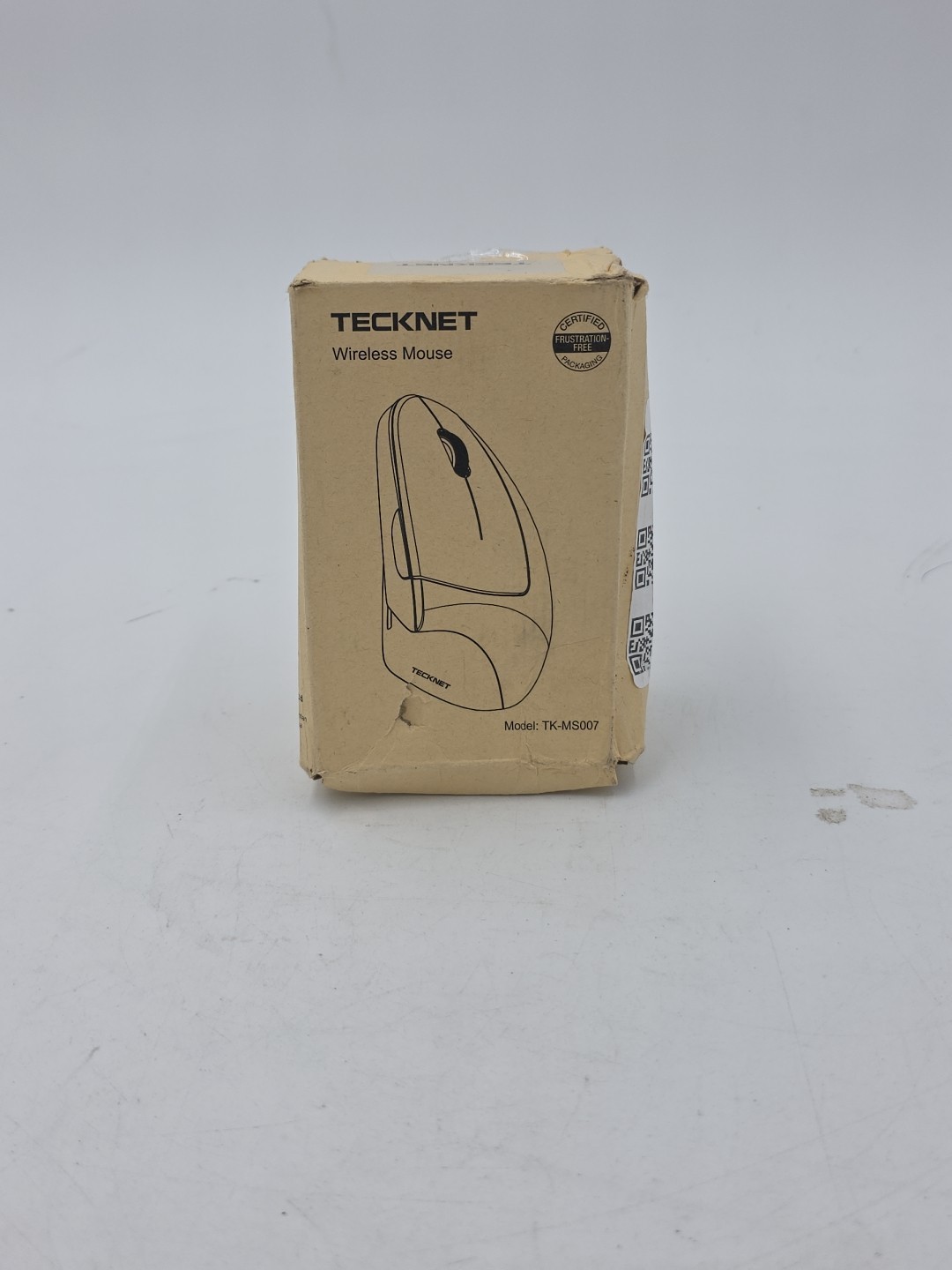 TECKNET Ergonomic Wireless Mouse 4800 DPI Vertical 6 Adjustable DPI Quiet 2.4GHz