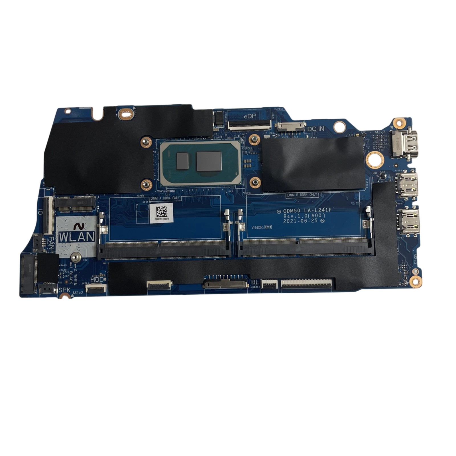 Dell Inspiron 15 3511 Laptop Motherboard Core i3-1115G4 3.0GHz LA-L241P 5PD08
