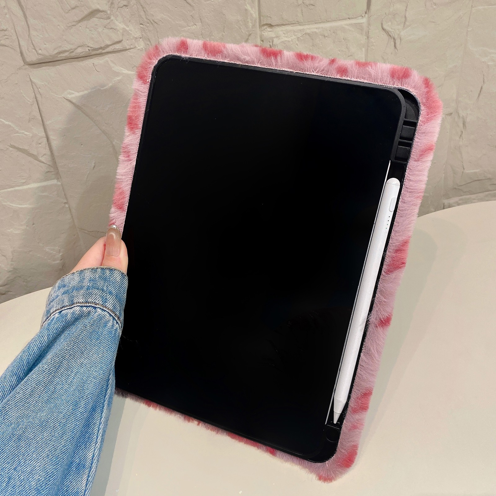 For Apple iPad 5th 6th 7th 8th 9th 10th 11th (A16) Gen Leopard Rabbit Case Cover