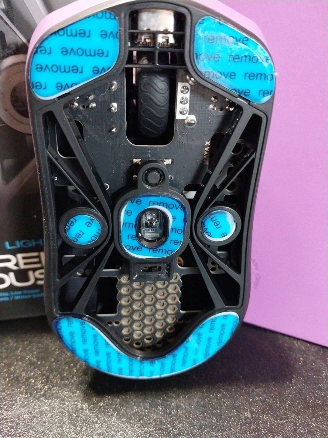 Lamzu Maya X Wireless Gaming Mouse 8K Superlight 47g Purple Shadow