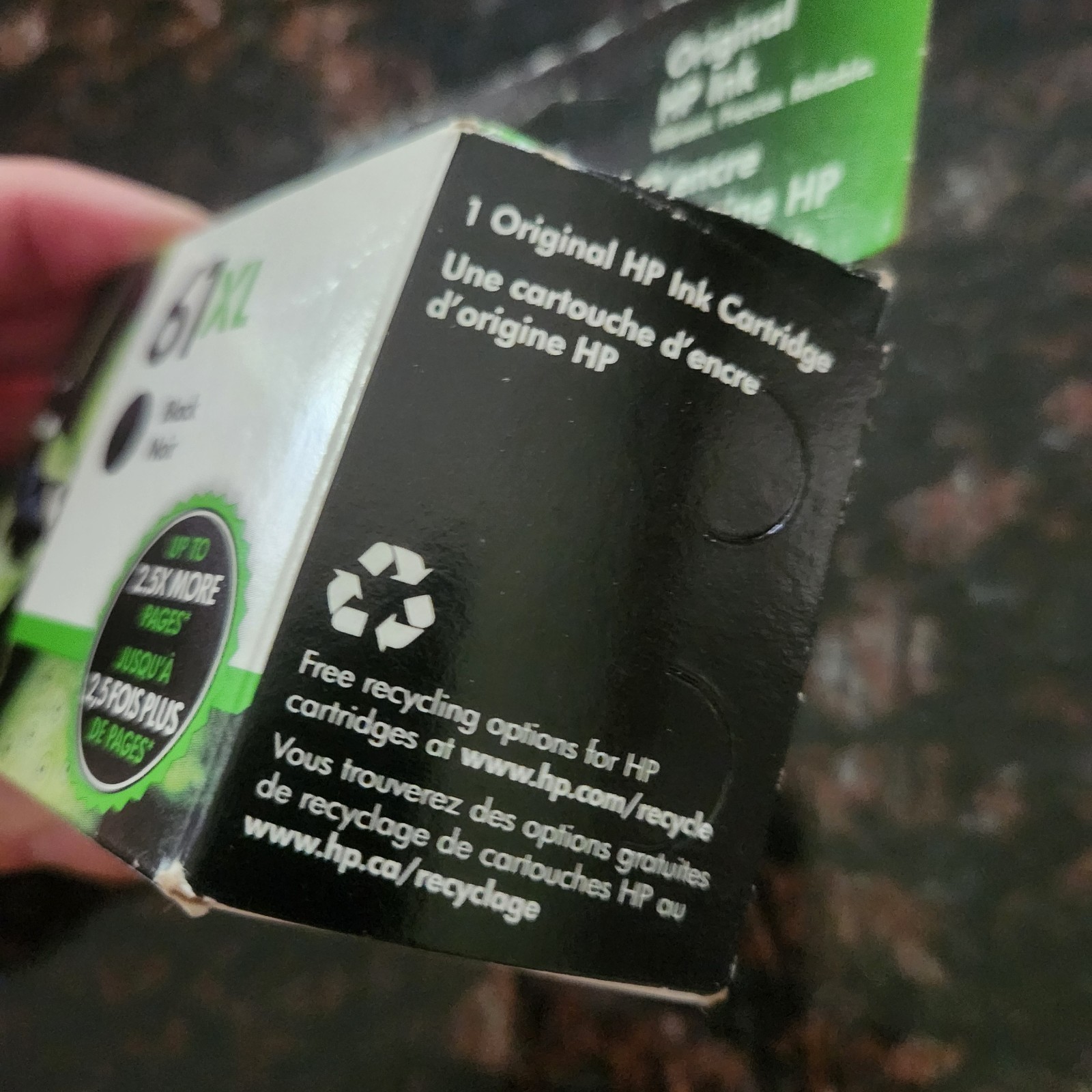 NEW Genuine HP 61XL Black Ink Cartridge CH563WN Sealed Expired Exp Jul 2023 NEW