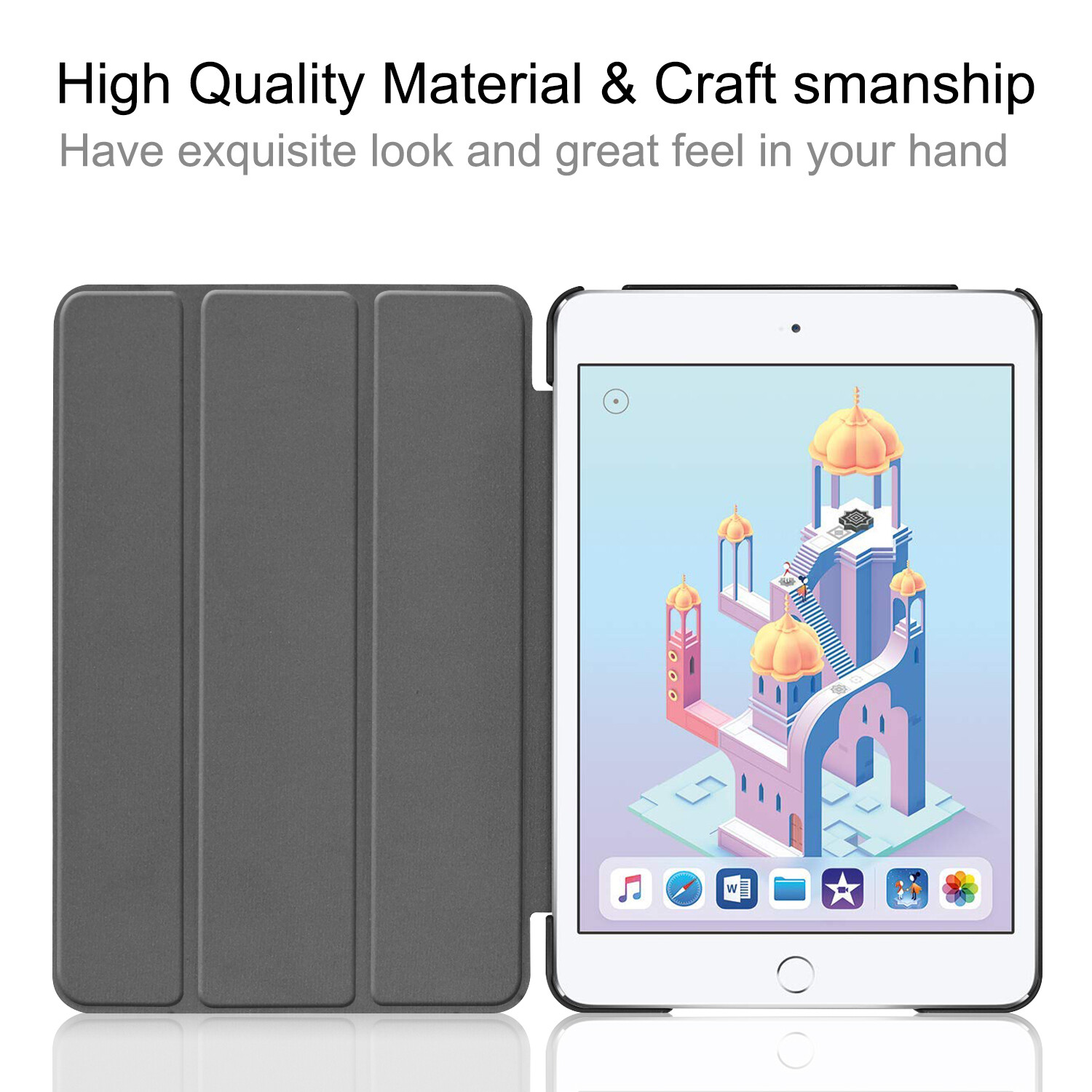 Smart Case For Apple iPad 9th Generation Cover 10.2-inch with Auto Sleep/Wake