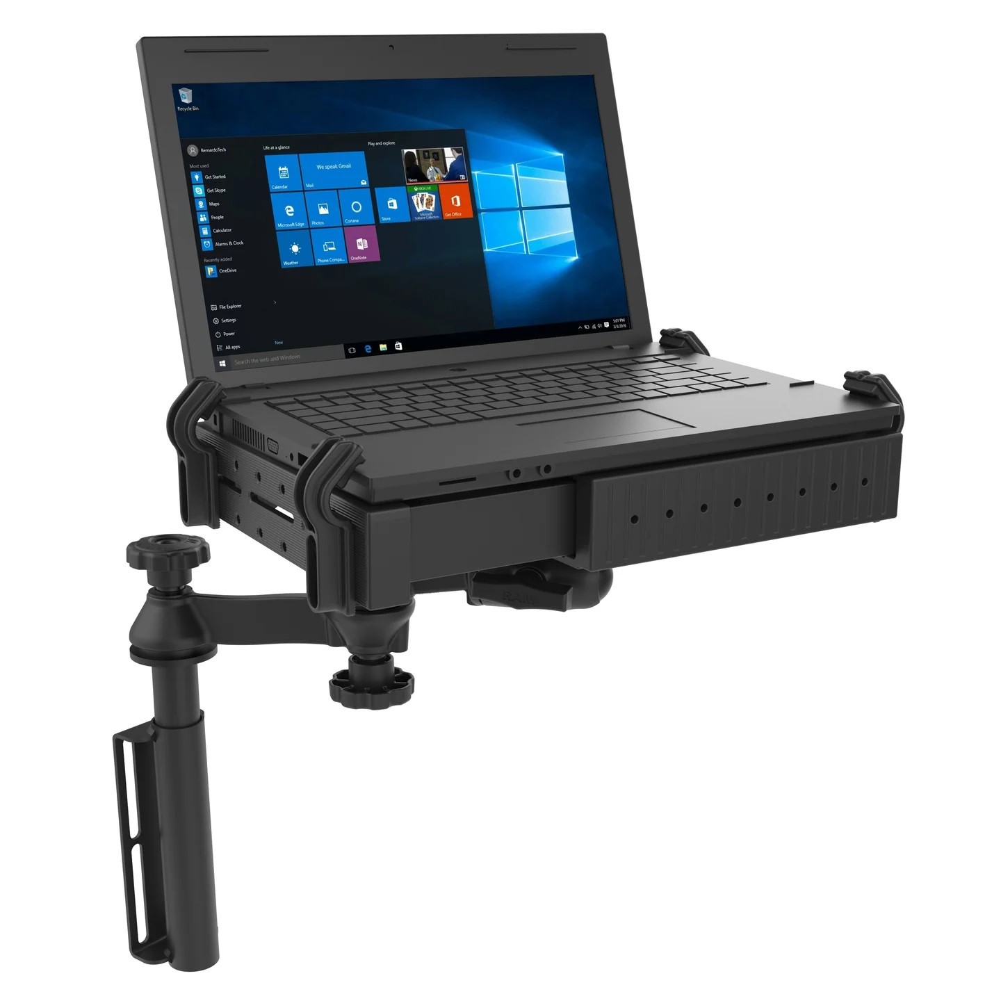 RAM Vehicle Laptop Mount with Vertical Drill-Down Base RAM-VB-181-SW1