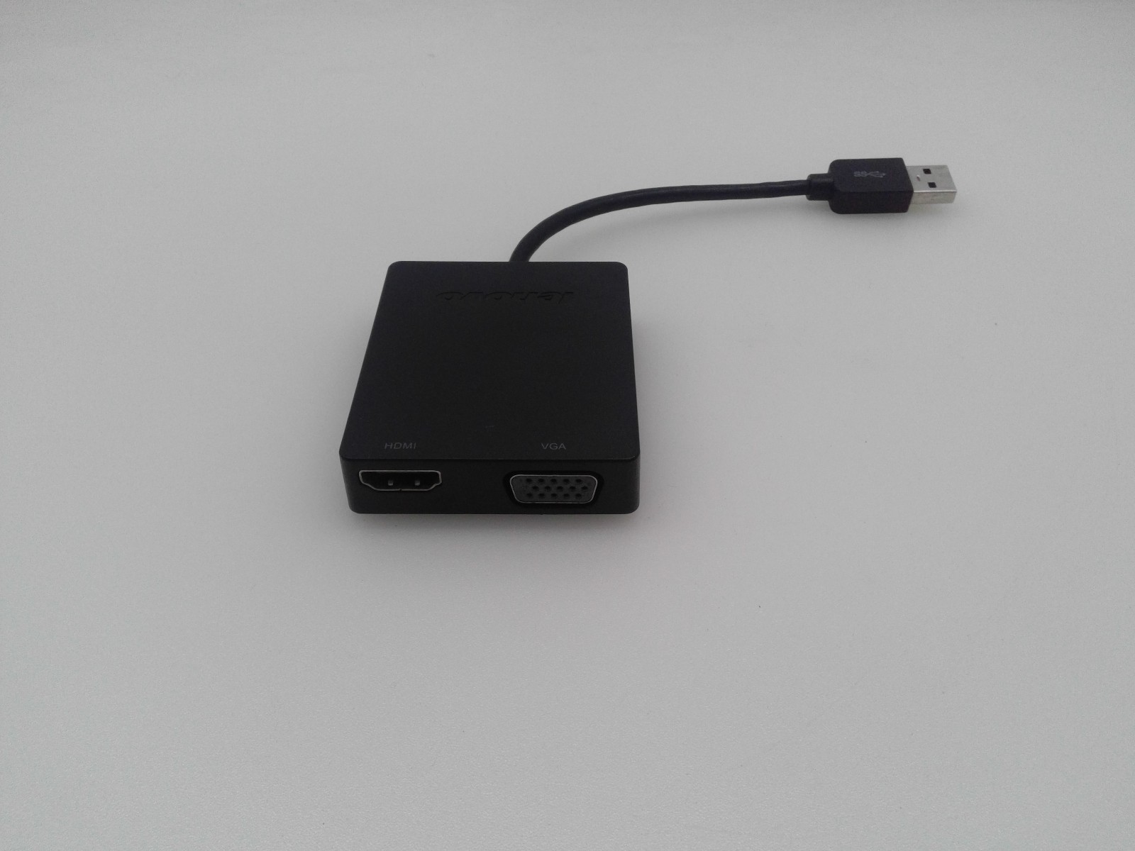 Genuine Lenovo AN9032D1 USB 3.0 TO VGA HDMI Video Adapter Black 03X5969