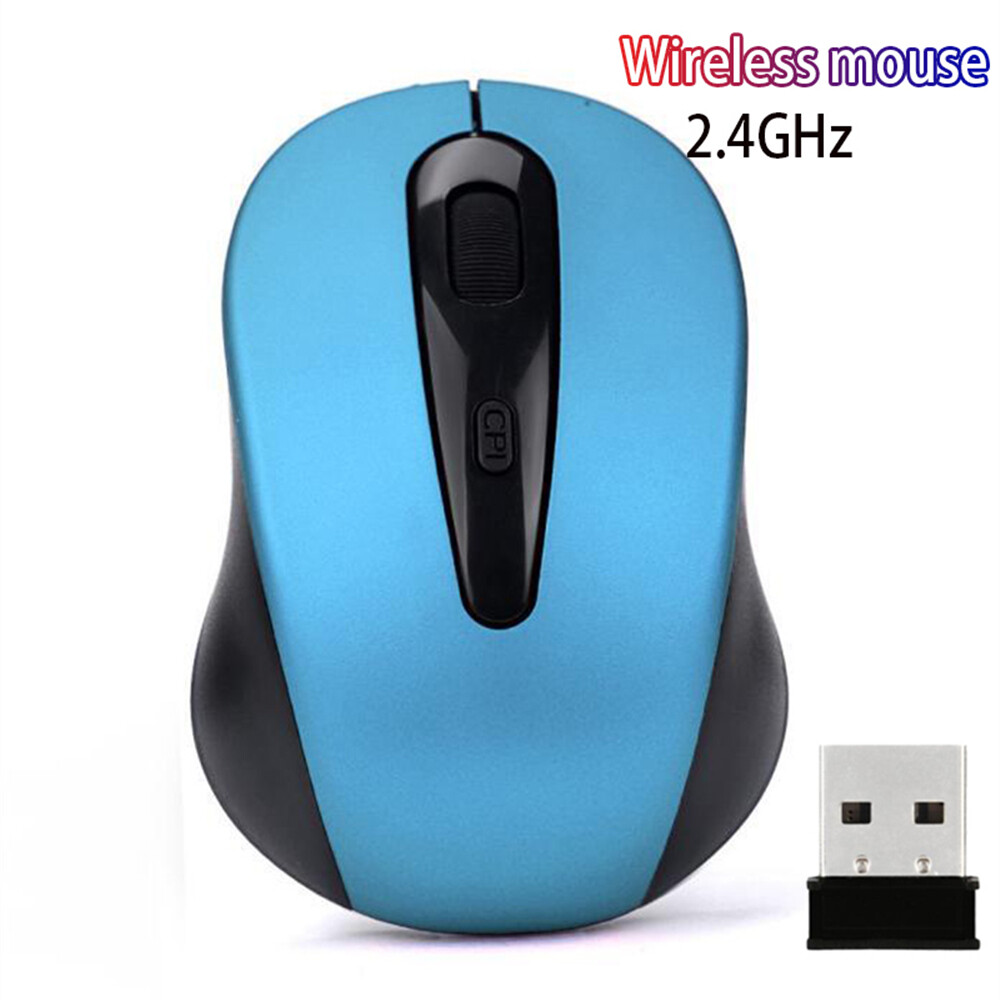 2.4G Wireless Mouse 1600DPI Adjustable Mini Optical Computer Mouse For Laptop