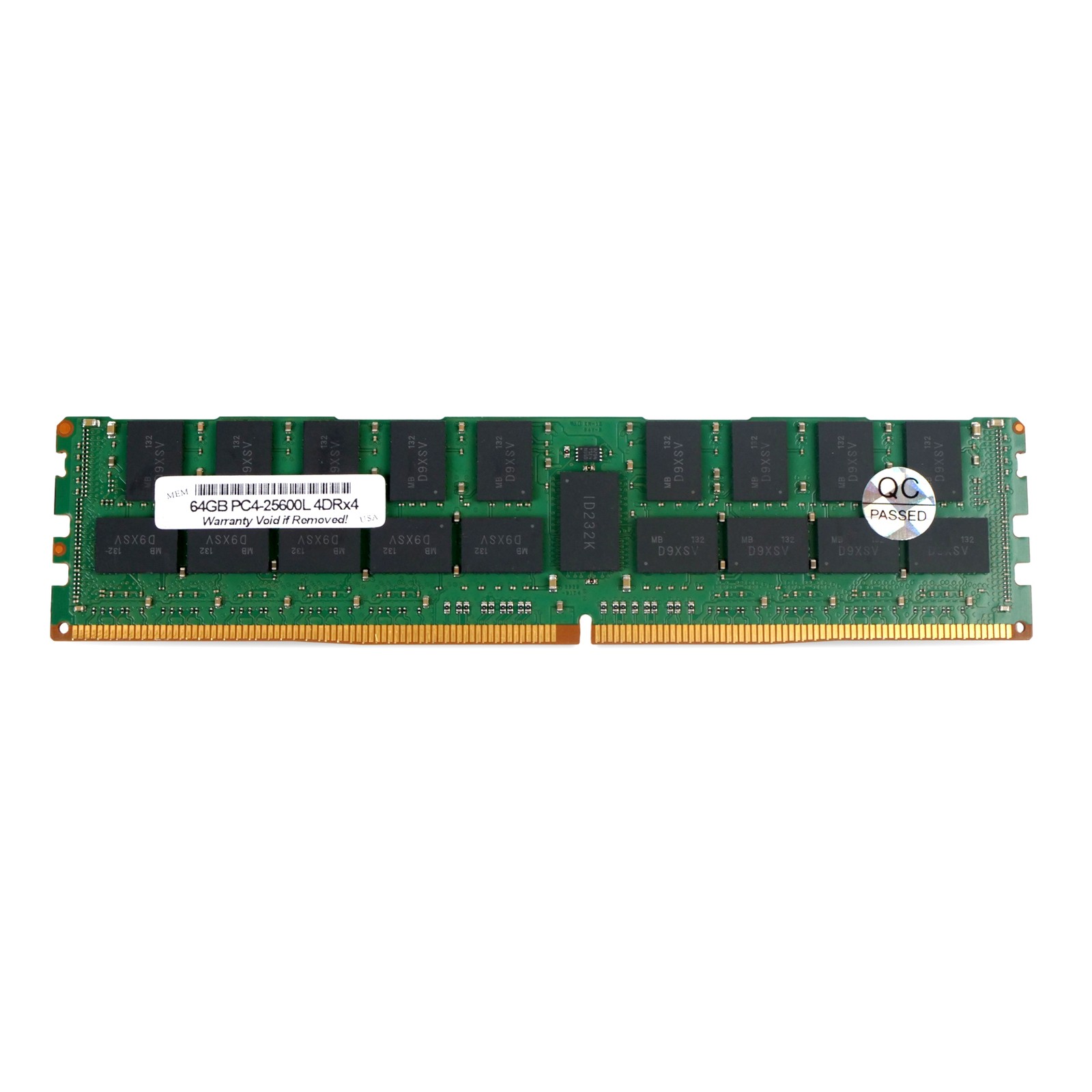 WL OEM 64GB DDR4 3200MHz PC4-25600L ECC 4DRx4 LRDIMM RAM For Dell PowerEdge R760