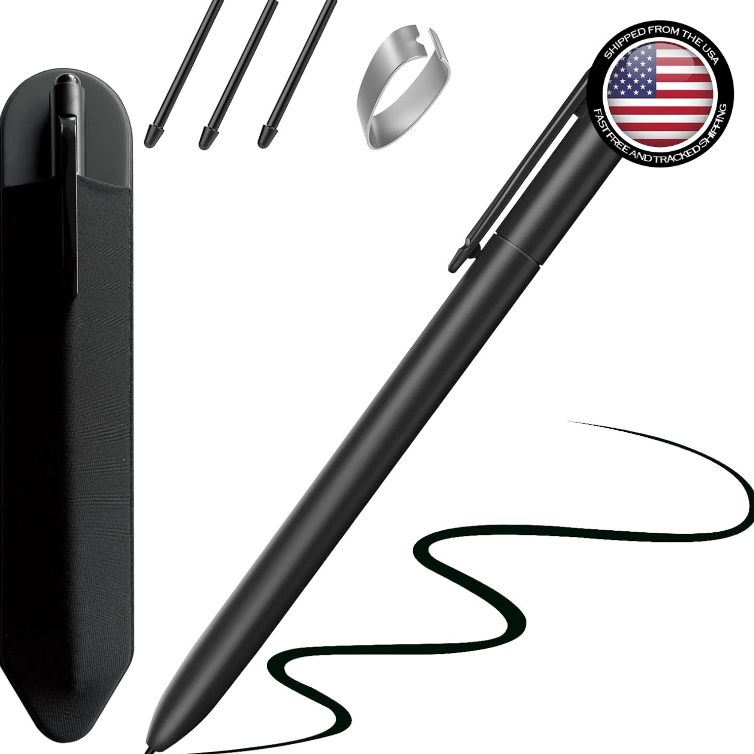 Remarkable 2 Pen with Eraser, EMR Stylus Pen with 4096 Pressure Levels