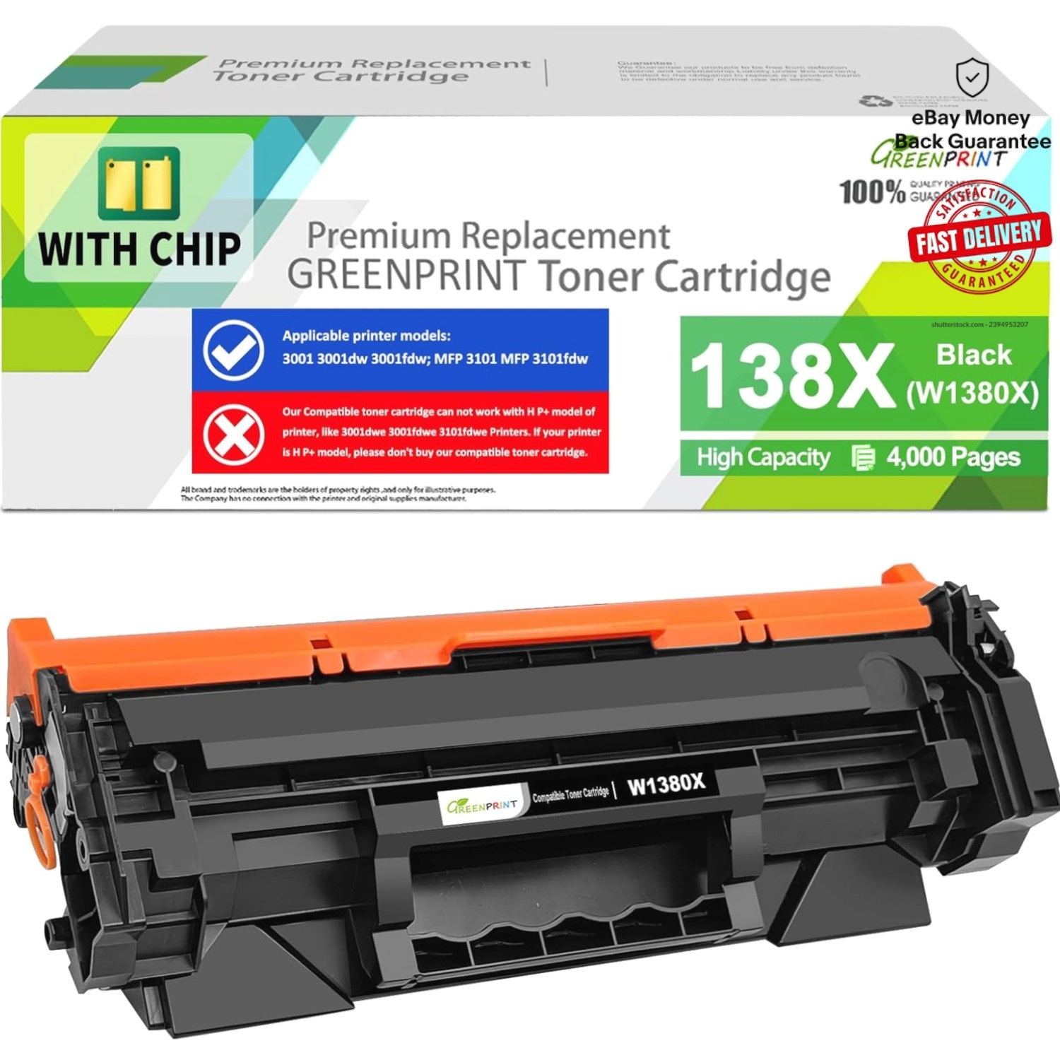 Dependable High Yield Toner Cartridge for HP 3101/3001 – 4000 Pages Guaranteed