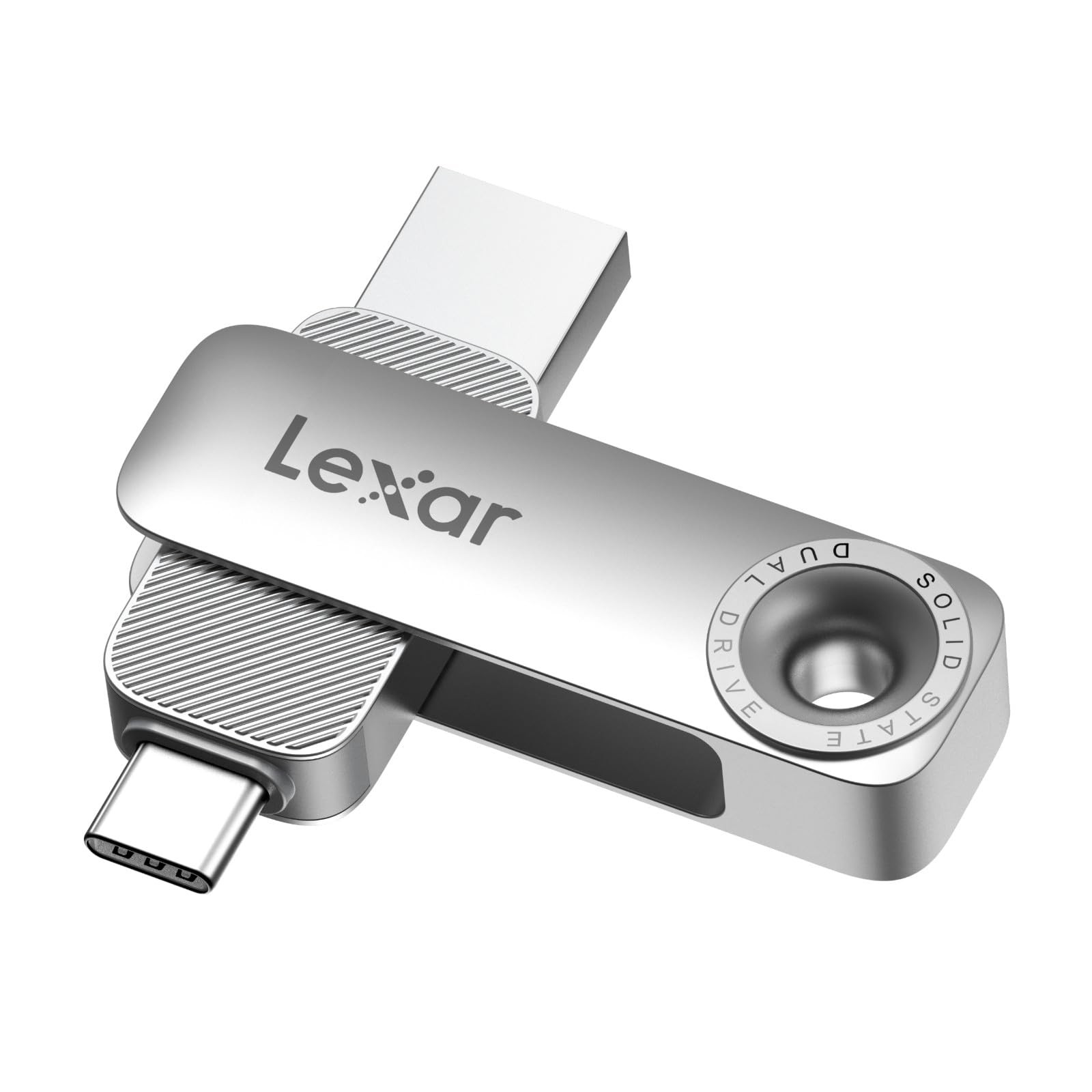Lexar D50E 256GB Solid State Dual Drive, USB Flash Drive Up to 400MB/s
