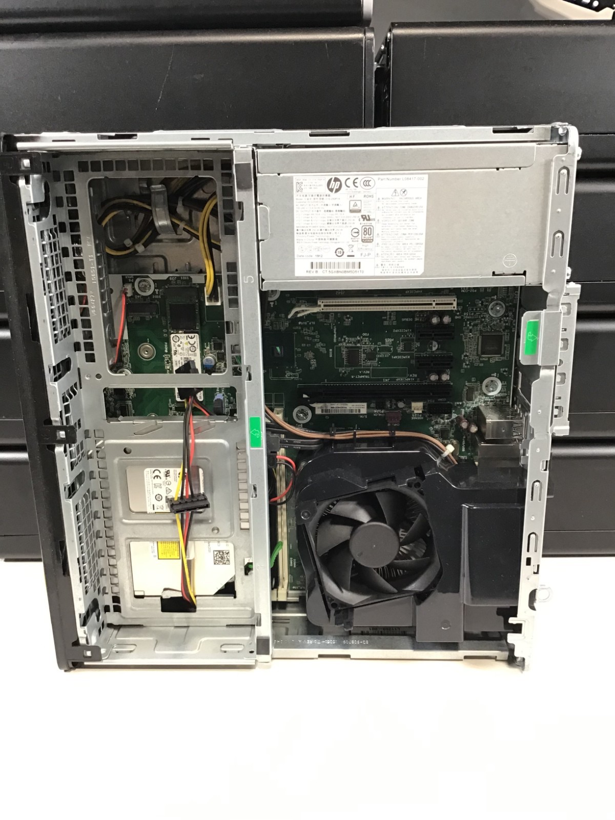 HP EliteDesk 800 G5 SFF i5-8500 3.00GHz CPU 256GB NVME 16GB RAM No OS w/ Power ~