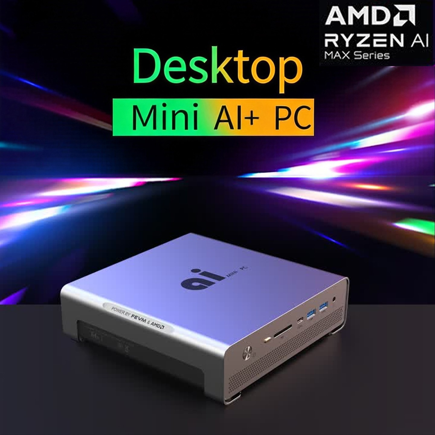 FEVM FAEX9 AI Workstation AMD Ryzen AI MAX+ 395 128GB RAM + 0/2/4TB SSD MINI PC