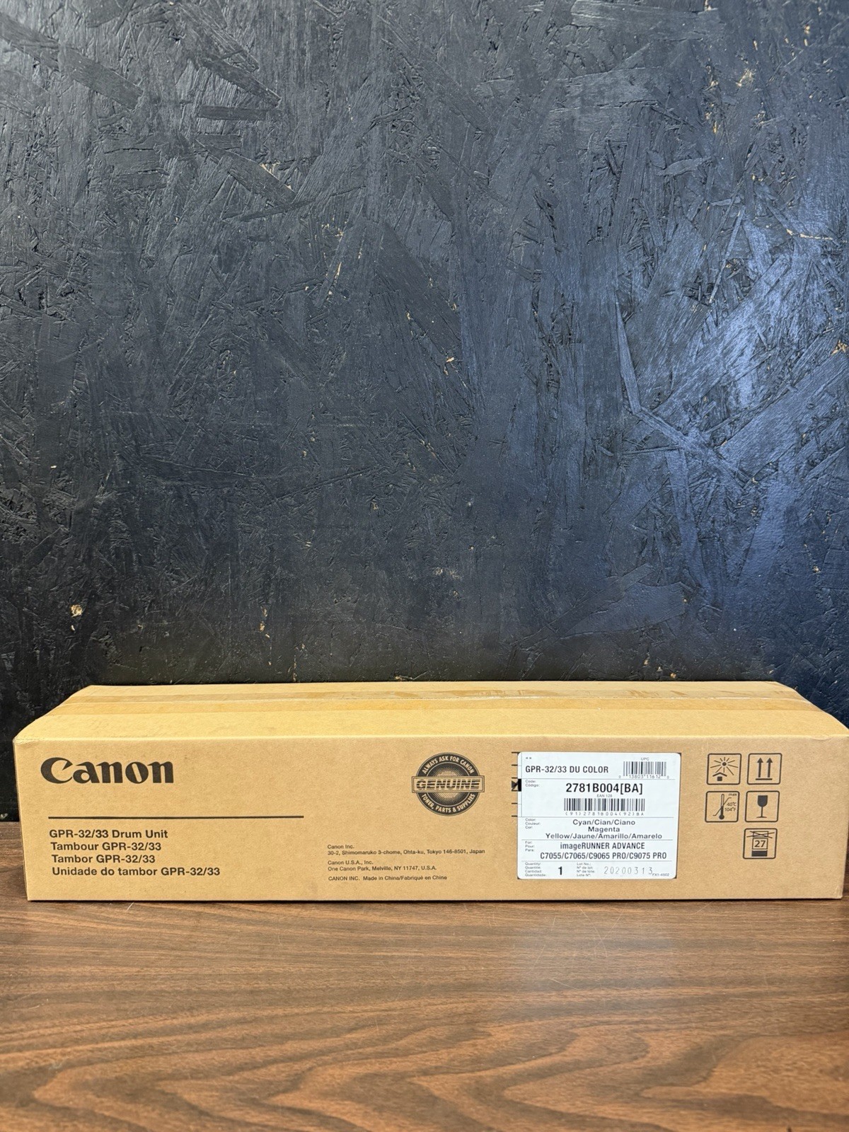 Genuine Canon 2781B004 (GPR-32/33) Color Drum Unit / CMY, OEM