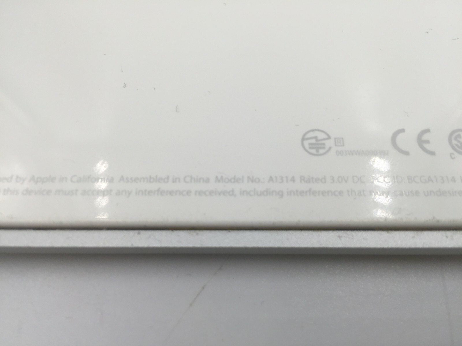 GENUINE Apple Wireless Bluetooth Keyboard A1314 Mac Aluminium Free Shipping