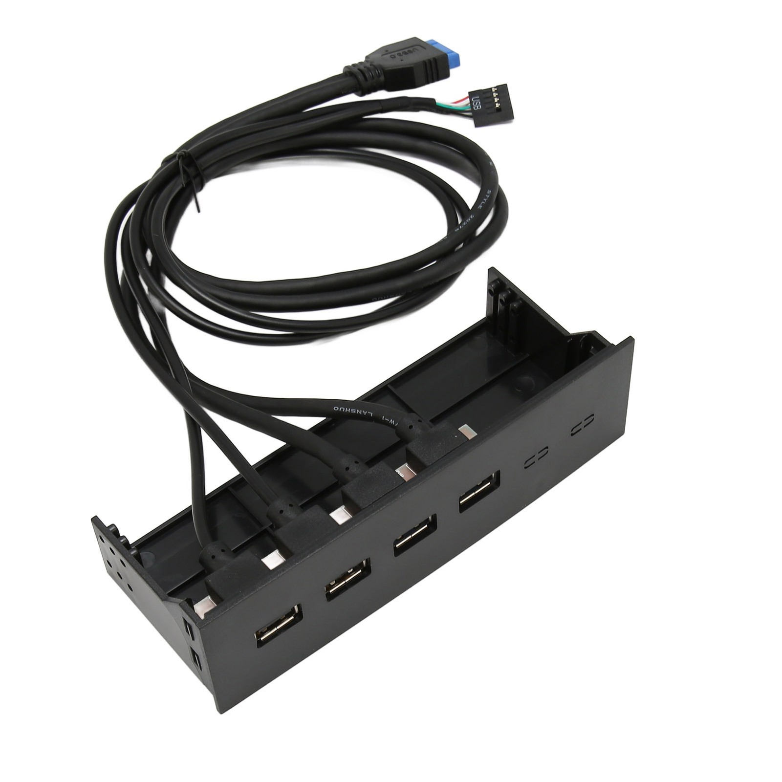 5.25in USB 3.0 Front Panel Hub 4 Ports 19pin For PC