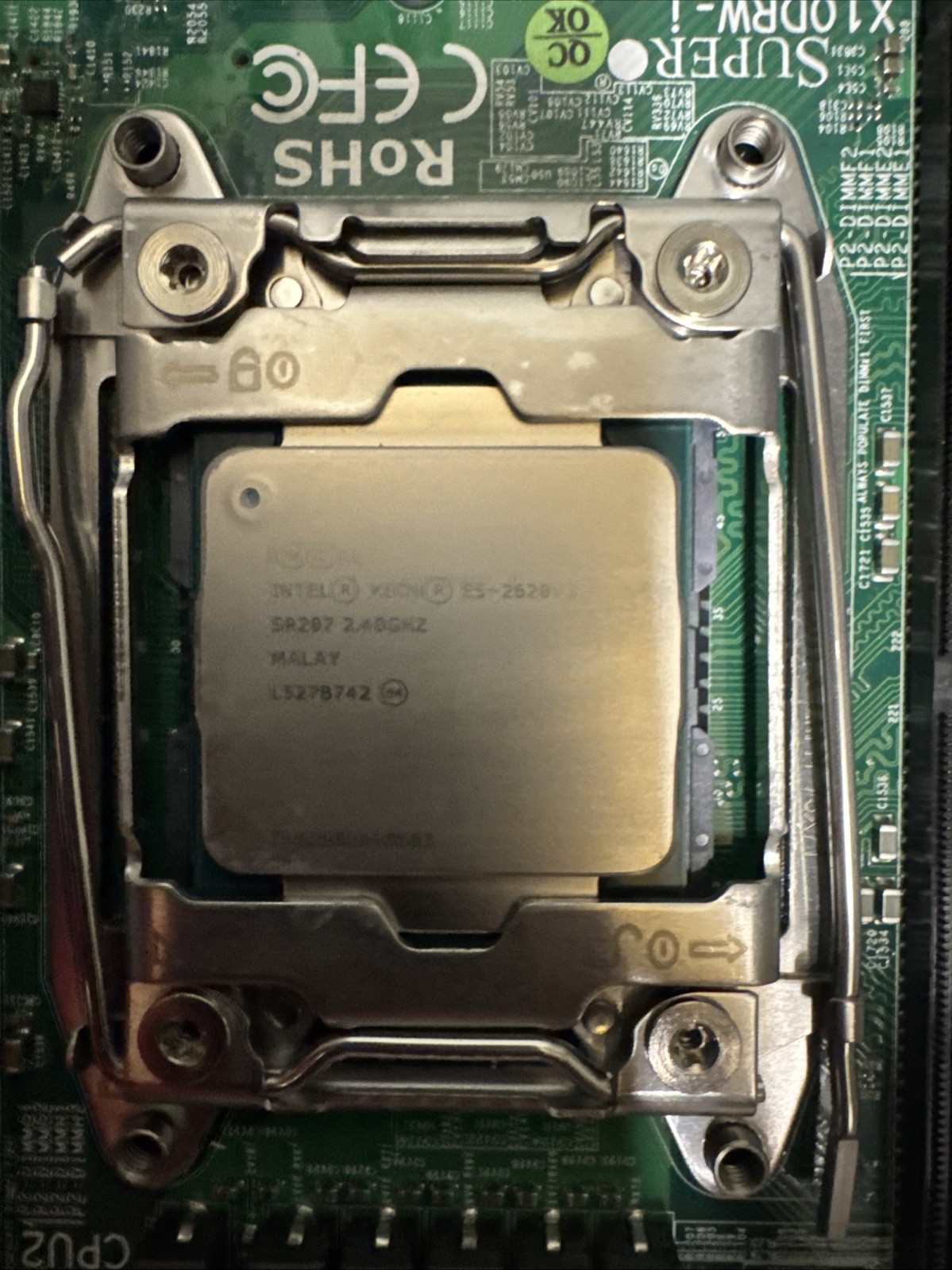 Supermicro X10DRW-i Motherboard 1.10; Dual Socket R3 LGA 2011; Support DDR4-2400