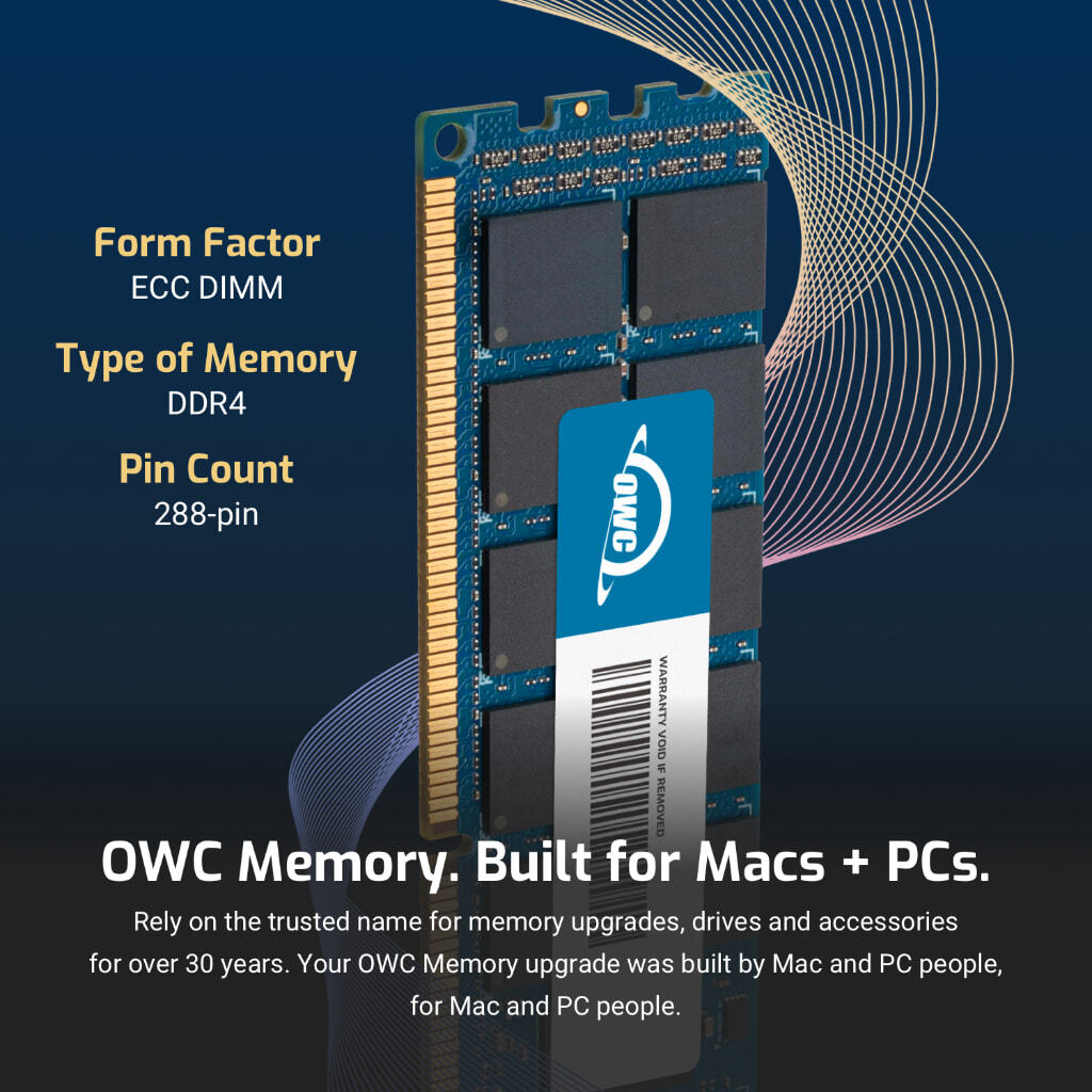 OWC 64GB (4x16GB) Memory RAM For Synology SA3200D