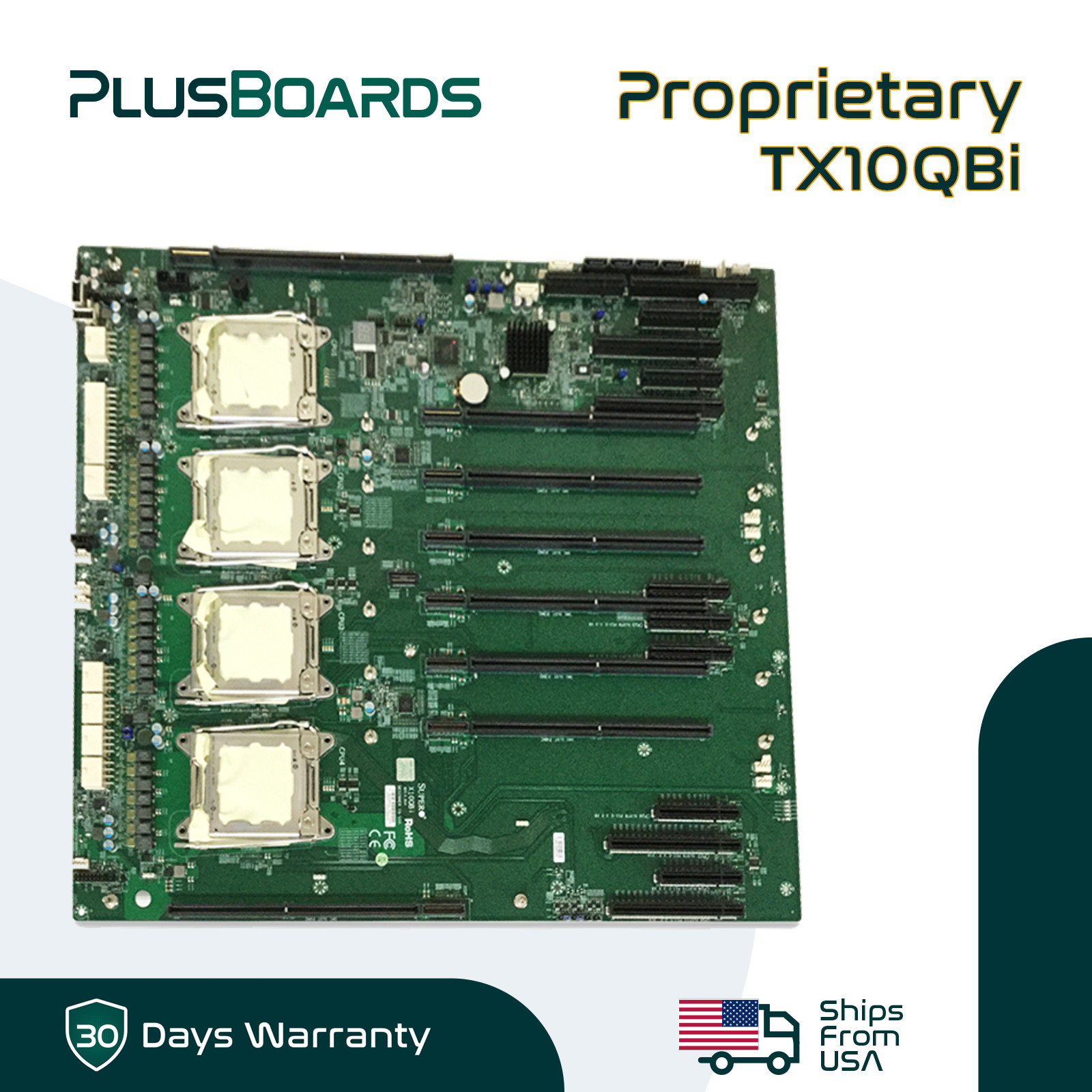 Supermicro X10QBi Quad CPU Socket R1 (LGA 2011) ECC DDR4 Motherboard