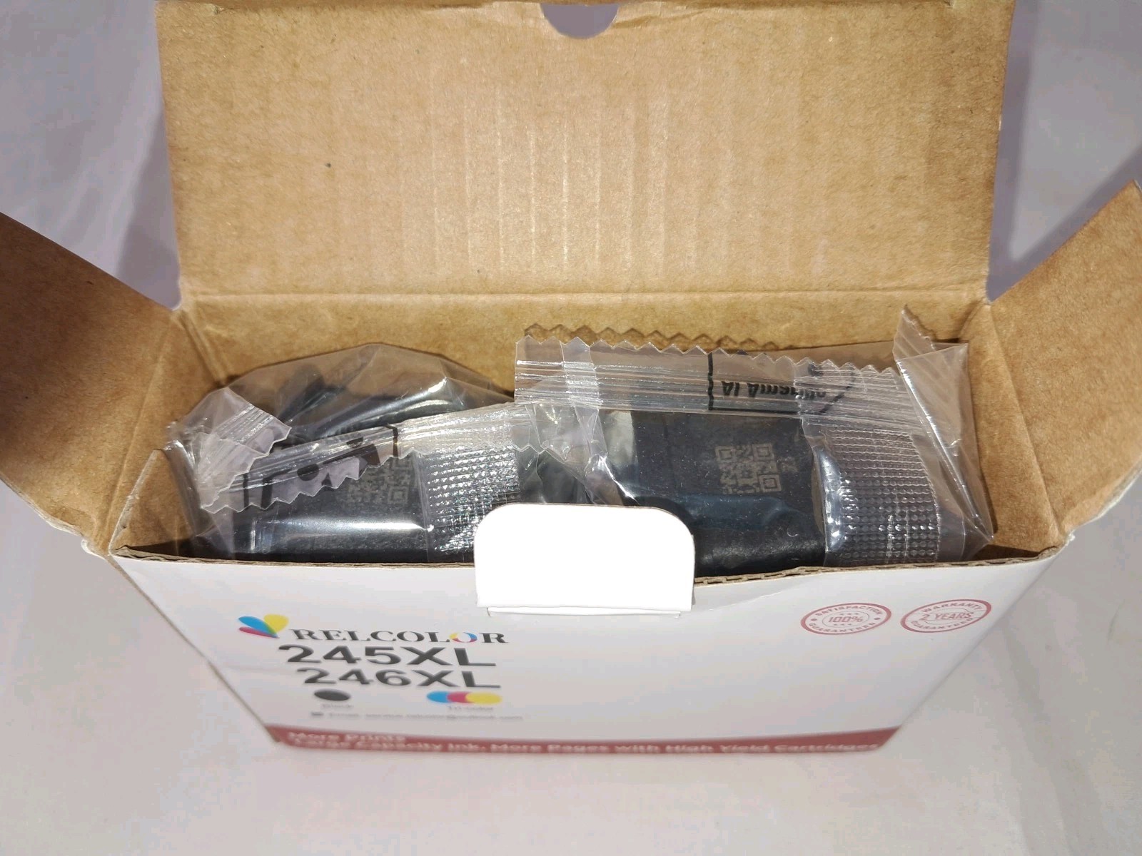 Recolor 245xl 246xl Ink Cartridge Black Tri Color EXP 11/2027 NEW IN BOX (S)