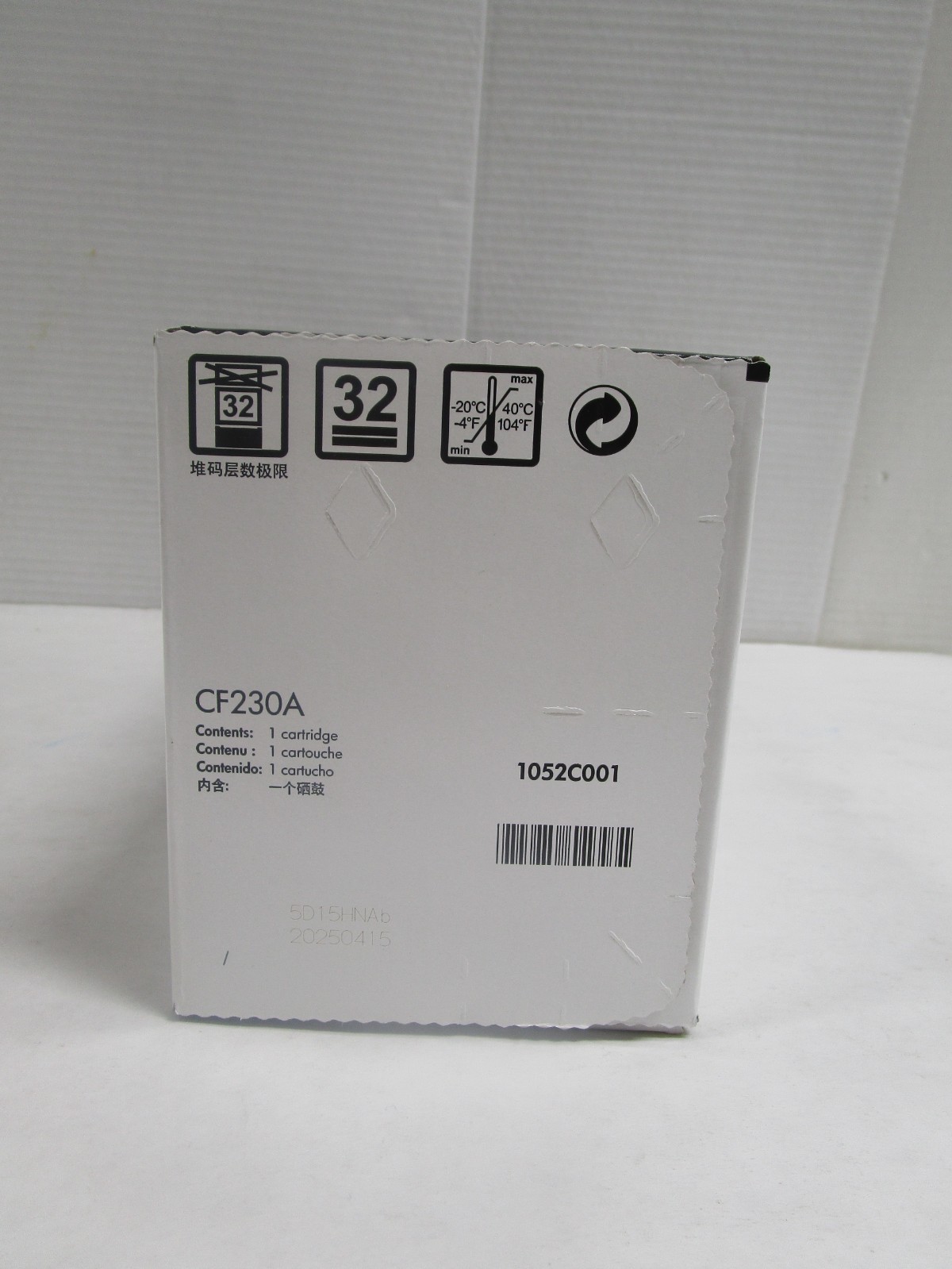 HP 30A CF230A Black Original LaserJet Toner Cartridge JetIntelligence NEW SEALED