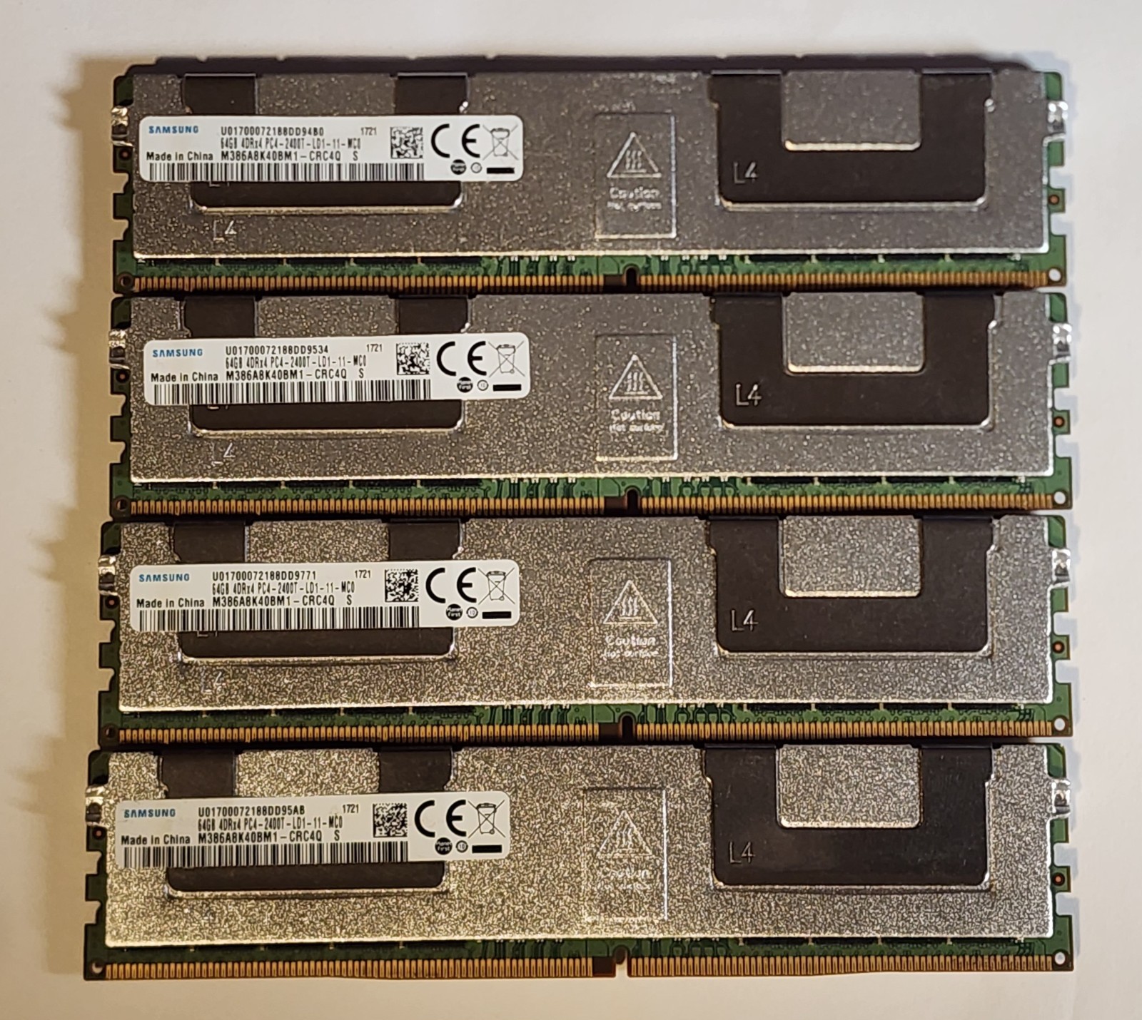 Samsung 64GB Single Stick DDR4 2400MHz DIMM ECC Registered Server Memory