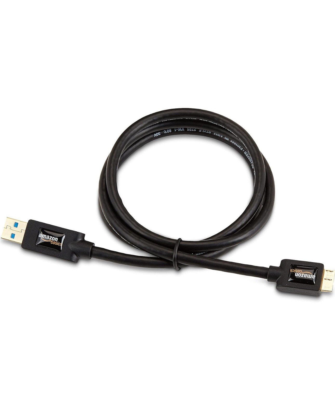 Amazon Basics premium USB 3.0 Cable – A-Male to Micro-B – 3 Feet