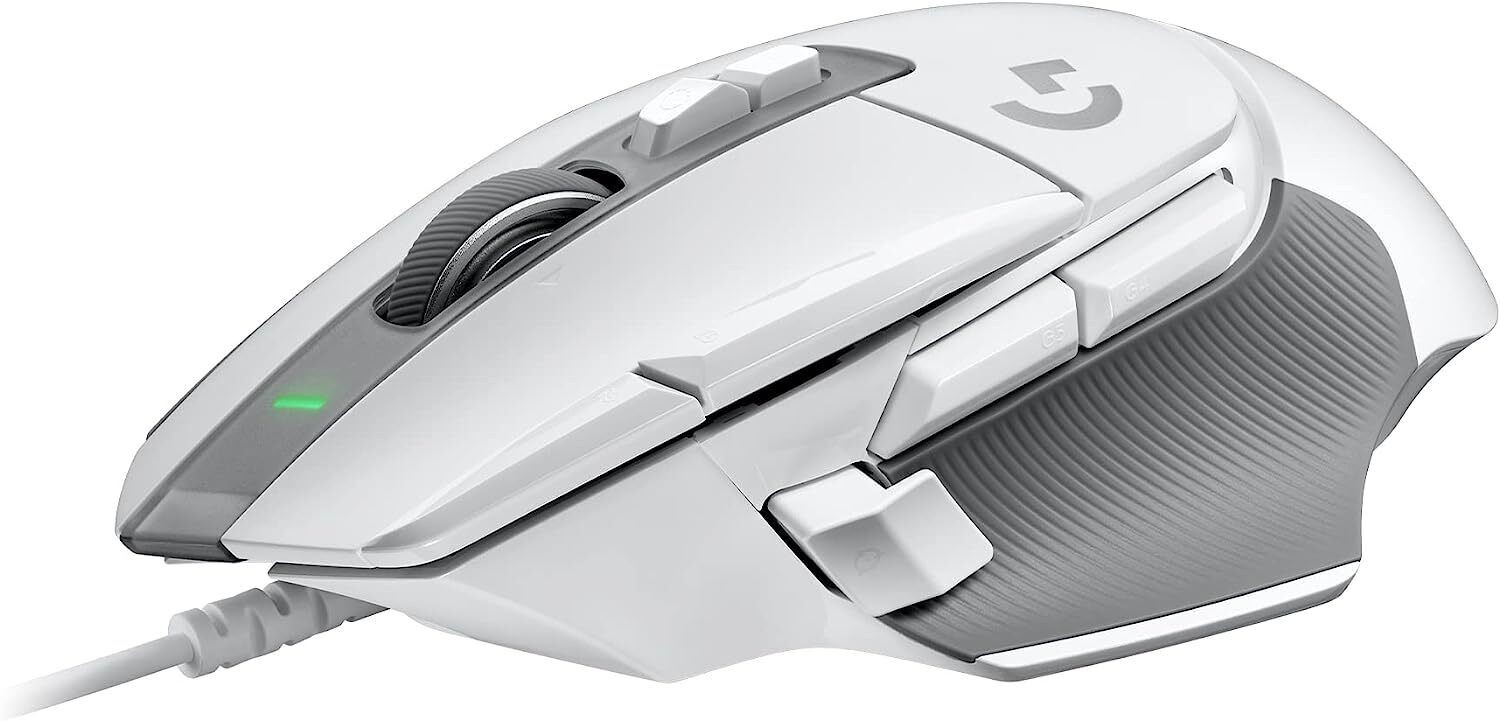 Logitech G502 X Wired Gaming Mouse – White