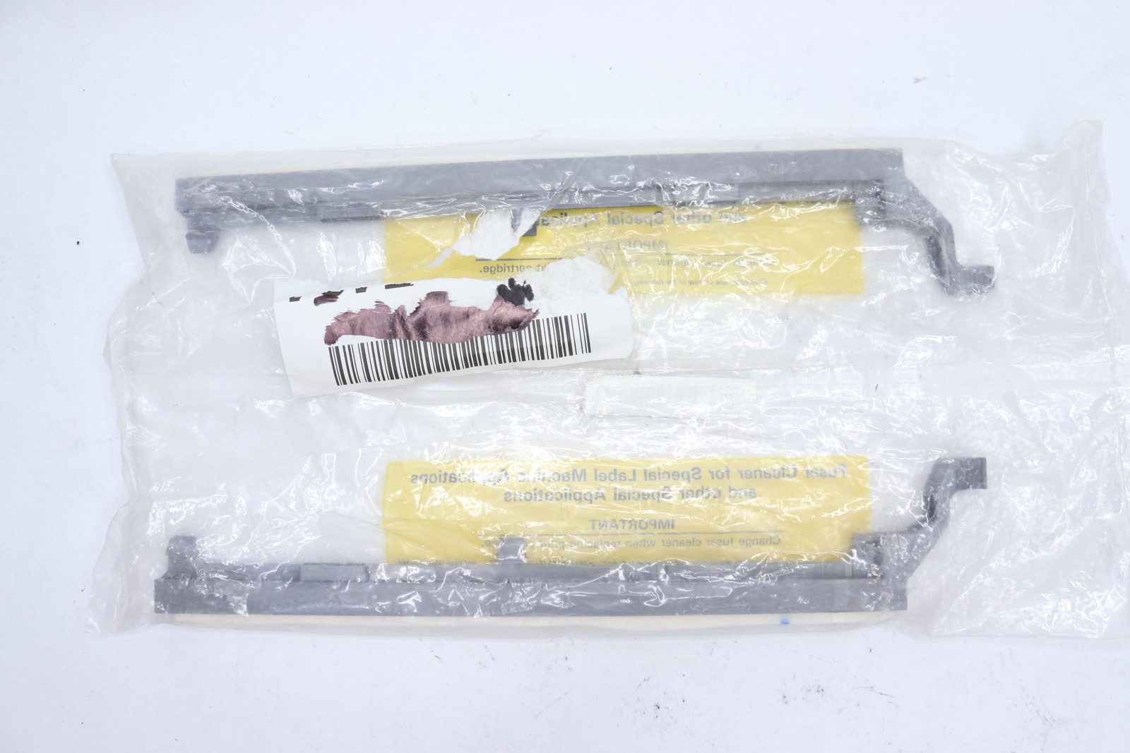 (2-Pk) Label Machine Fuser Cleaner 12A8347
