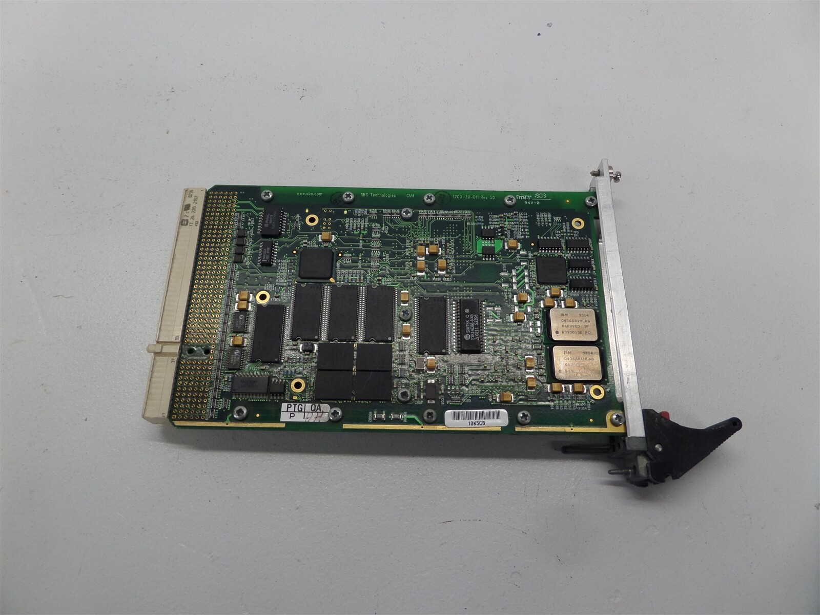 SBS Technologies CM4 CompactPCI Single Board Computer 1700-39-011 Rev. 50