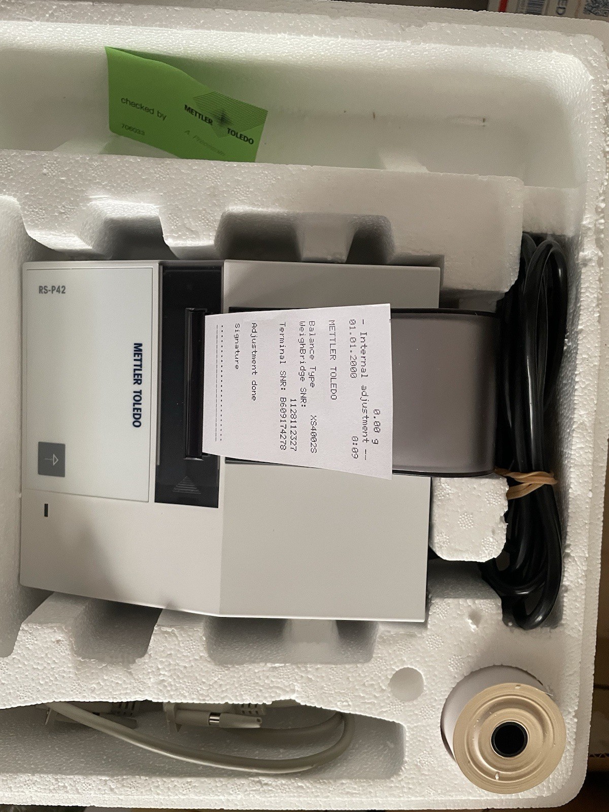 Mettler Toledo RS-P42 Balance Printer RS232 New In Box Easy Series Connection