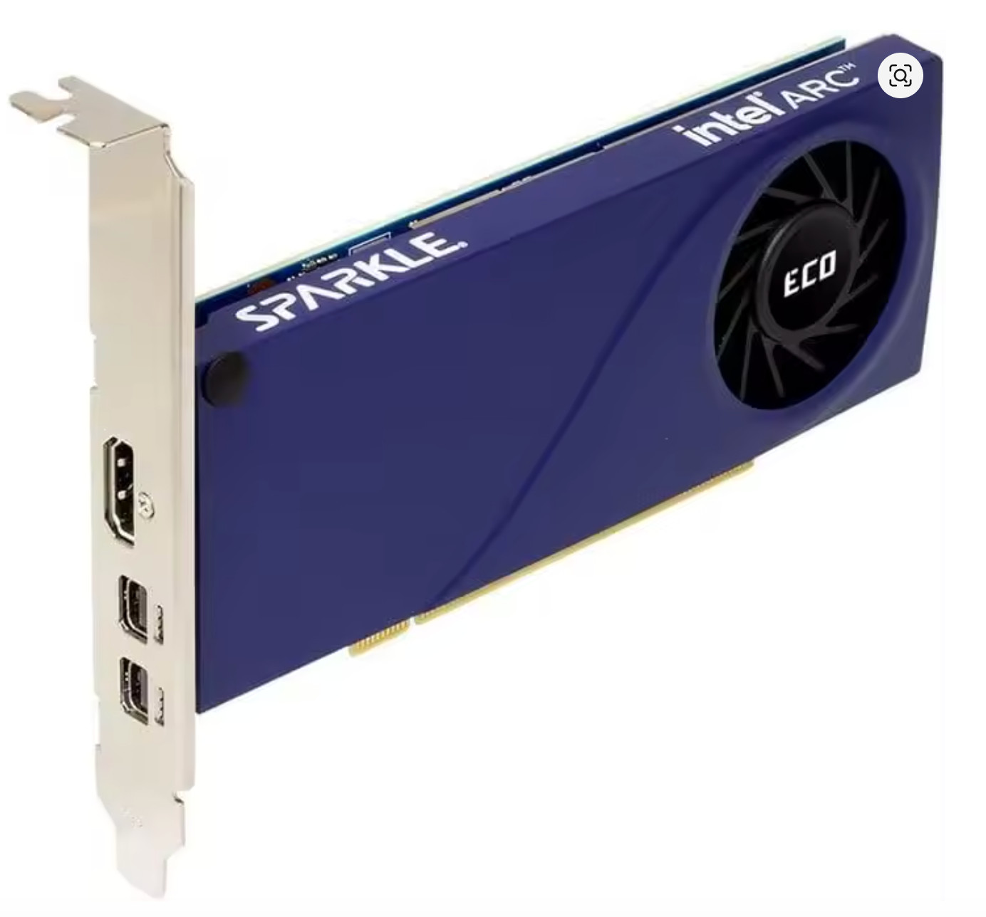 Sparkle Intel Arc A310 ECO, 4GB GDDR6, 50W TBP, Short Bracket is Included, Lo…