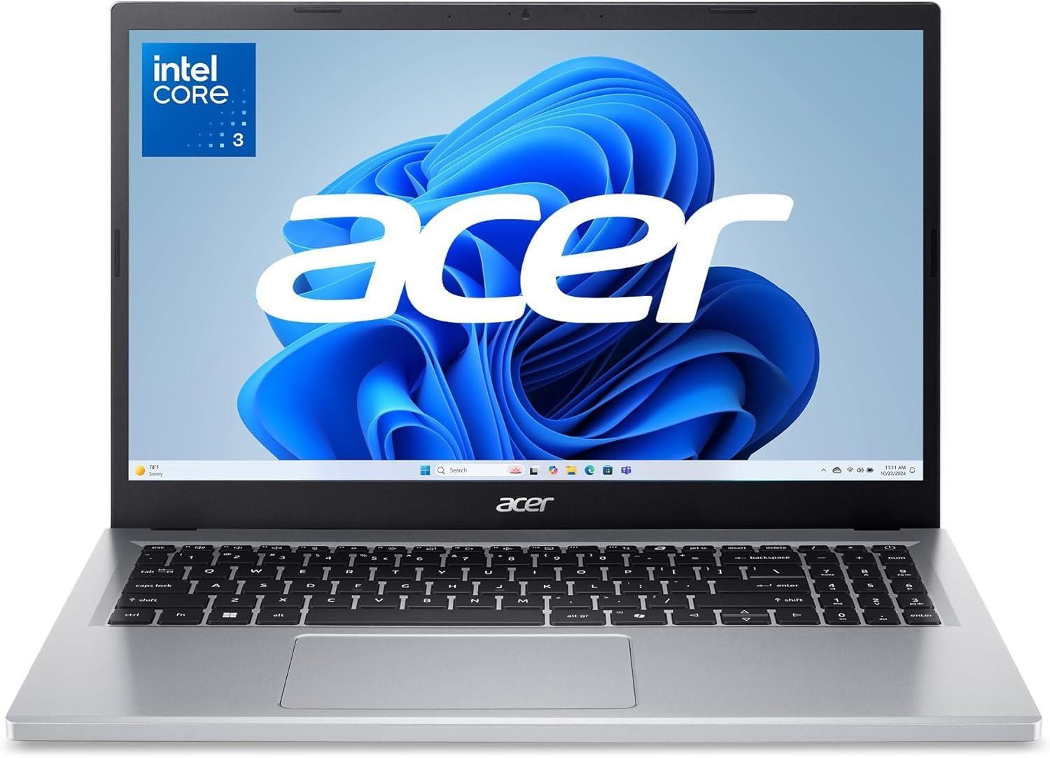 Acer Aspire Go 15 15.6″ AI Laptop FHD Core 3 N355 8GB DDR5 128GB SSD Refurbished
