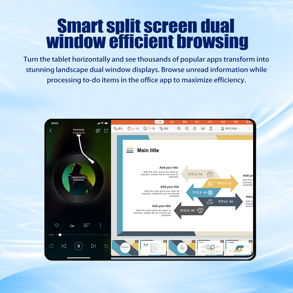 10 inch Android 2GB 32GB WiFi Computer Kid Tablets PC Dual Camera Keyboard Mouse