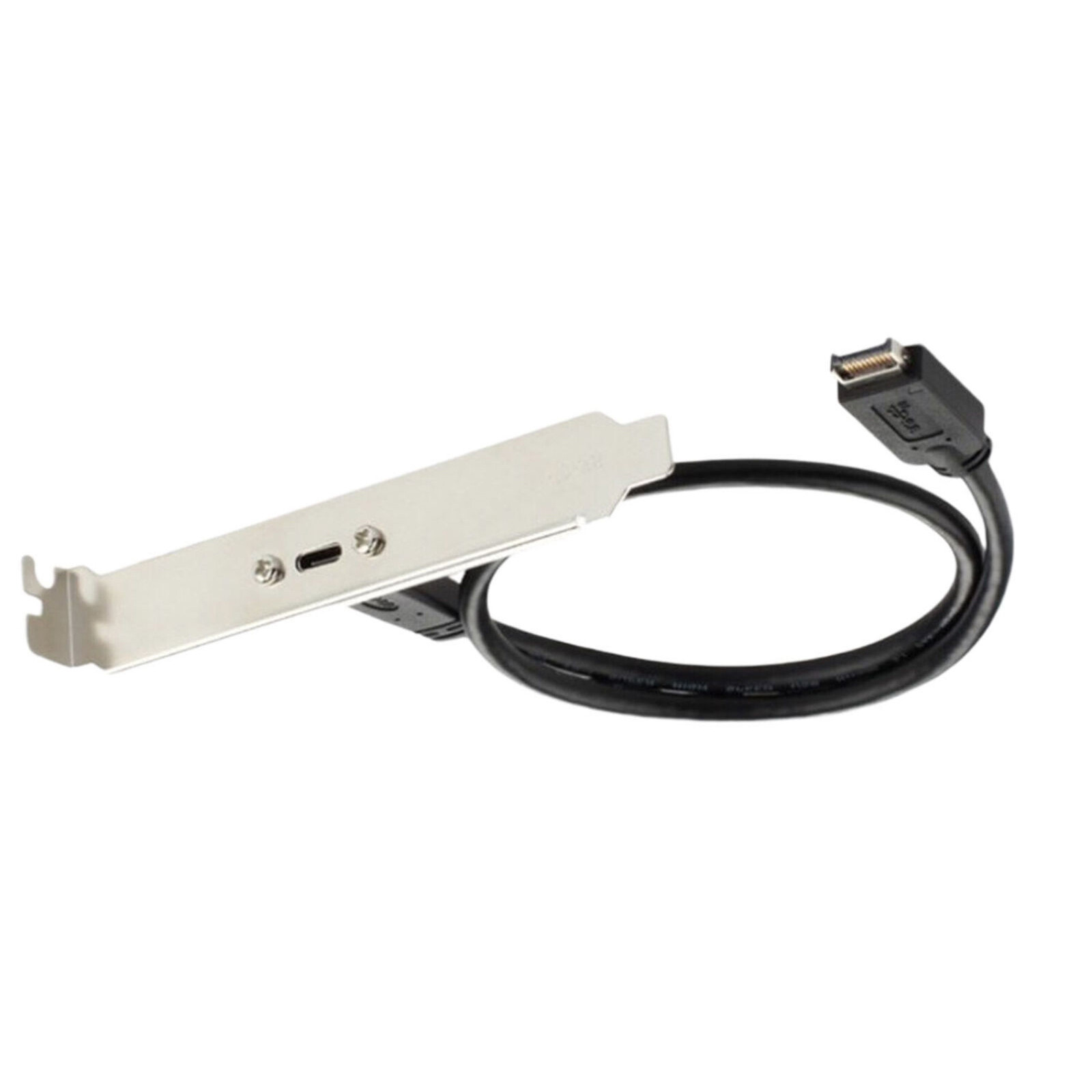 USB 3.1 Type E PCI-E Front Panel Header to Type C Female Gen 2 Extension Cable