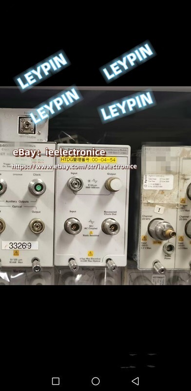 1 pc only working Agilent 83495A with dhl or fedex*ie
