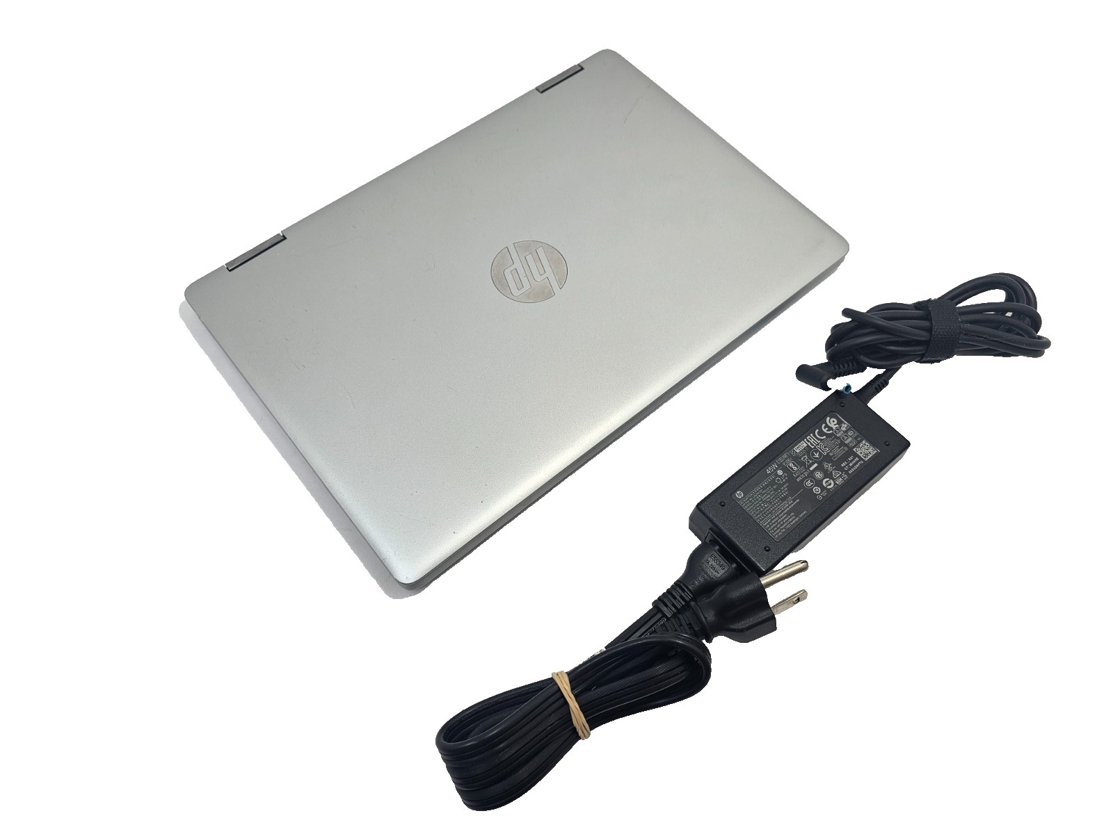 HP Pavilion x360 11.6 Touch Laptop 2-in-1 Intel Pentium Silver Charger TESTED